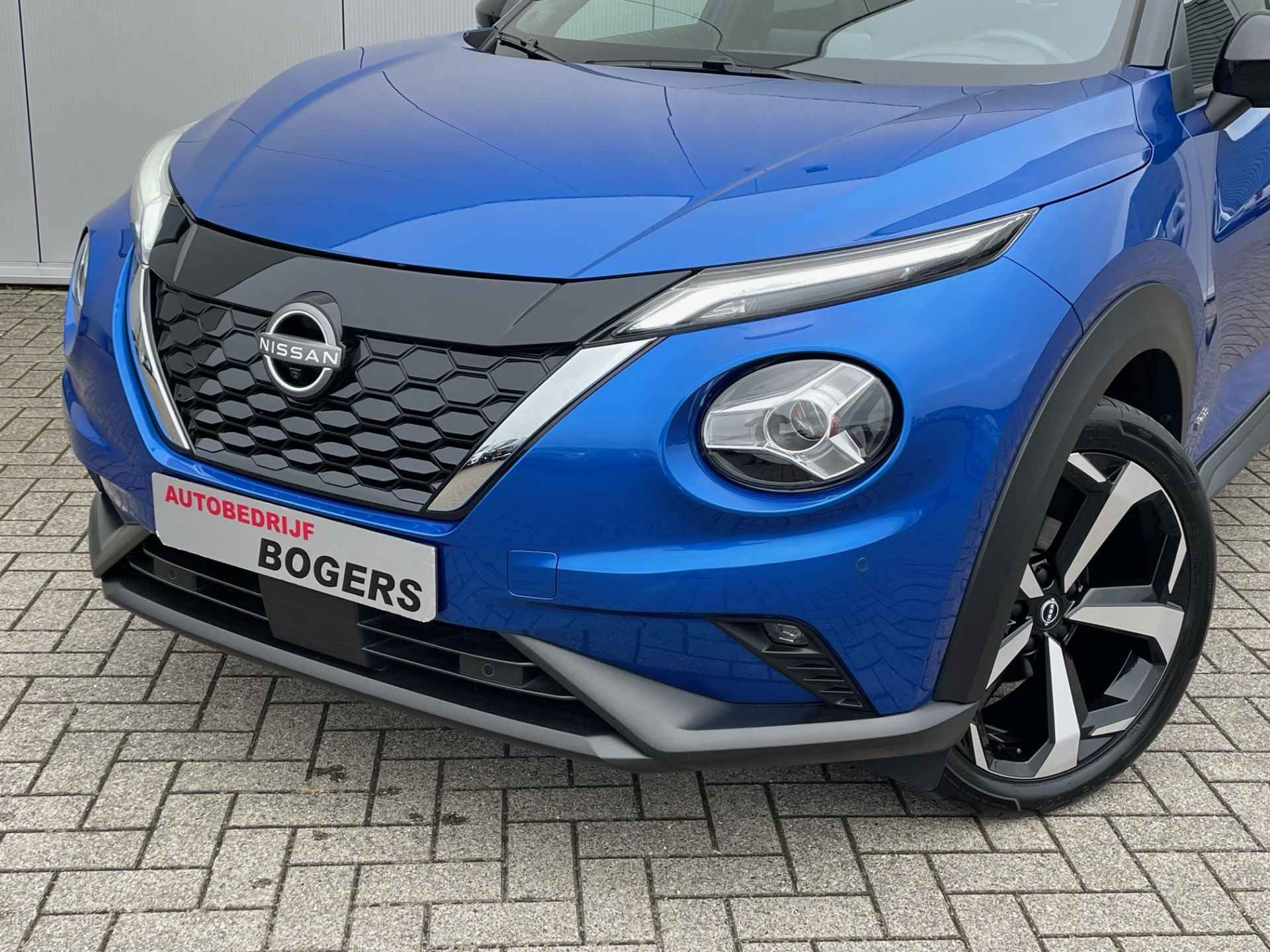 Nissan Juke 1.6 Hybrid Tekna Automaat Navigatie, Pro-Pilot, Leder, 19"Lm, 360 Camera, Bose, Climate Control, Stoel/Stuurverwarming - 4/27