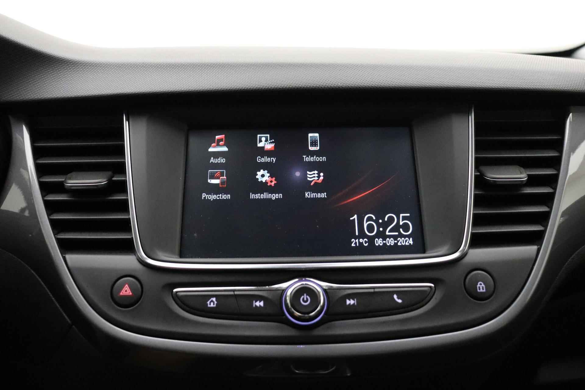 Opel Crossland 1.2 Turbo Elegance 130 PK Automaat | Navigatie via Apple Carplay | Climate control | Camera | Stoel & Stuurverwarming | Lichtmetalen velgen - 23/38