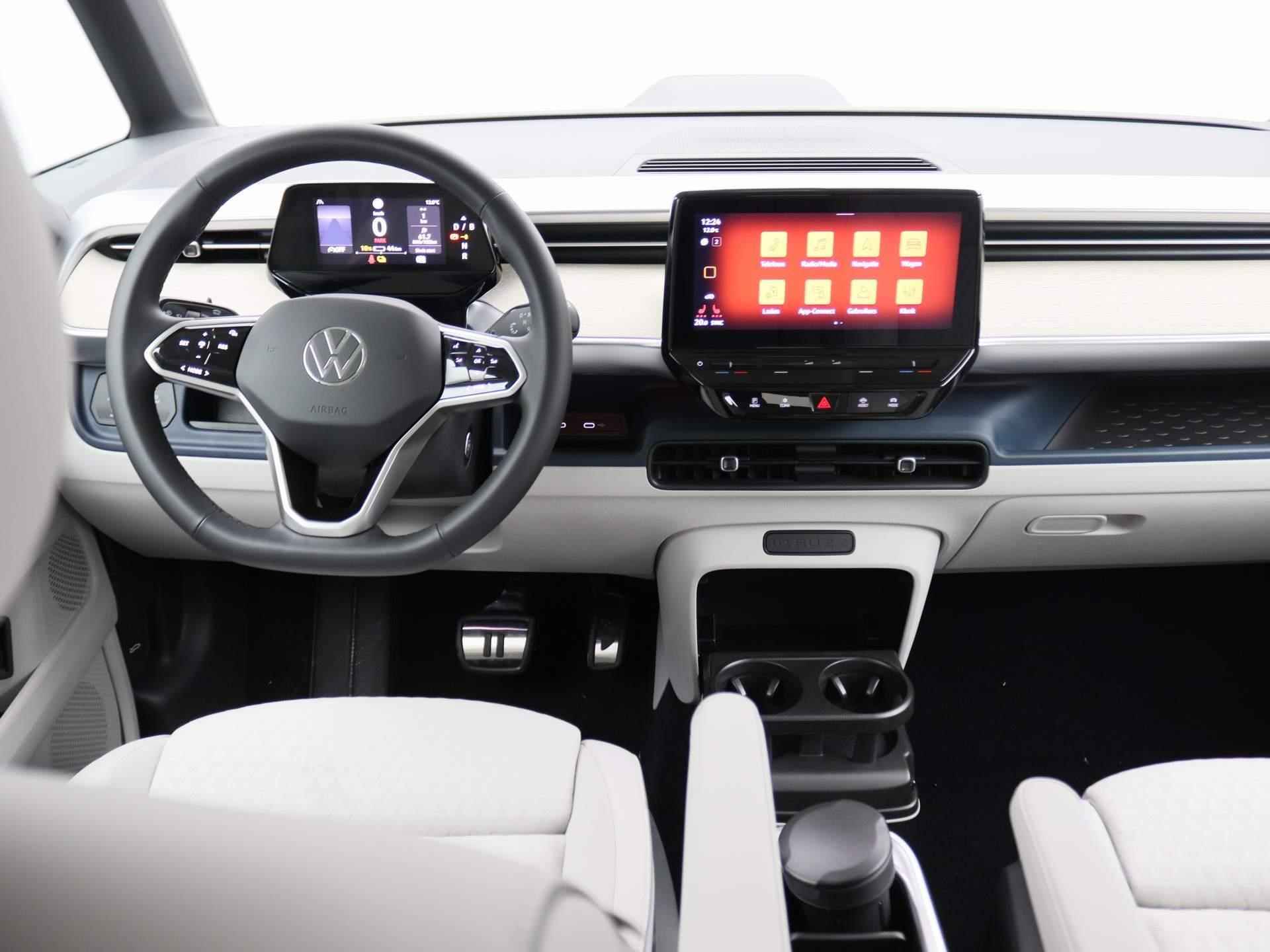 Volkswagen ID. Buzz Pro Advantage 77kWh 204PK Trekhaak, Matrix-LED, achteruitrijcamera, winterpakket Plus, easy open, keyless, elek. stoelen, alarm, 19'' lichtmetaal - 17/54