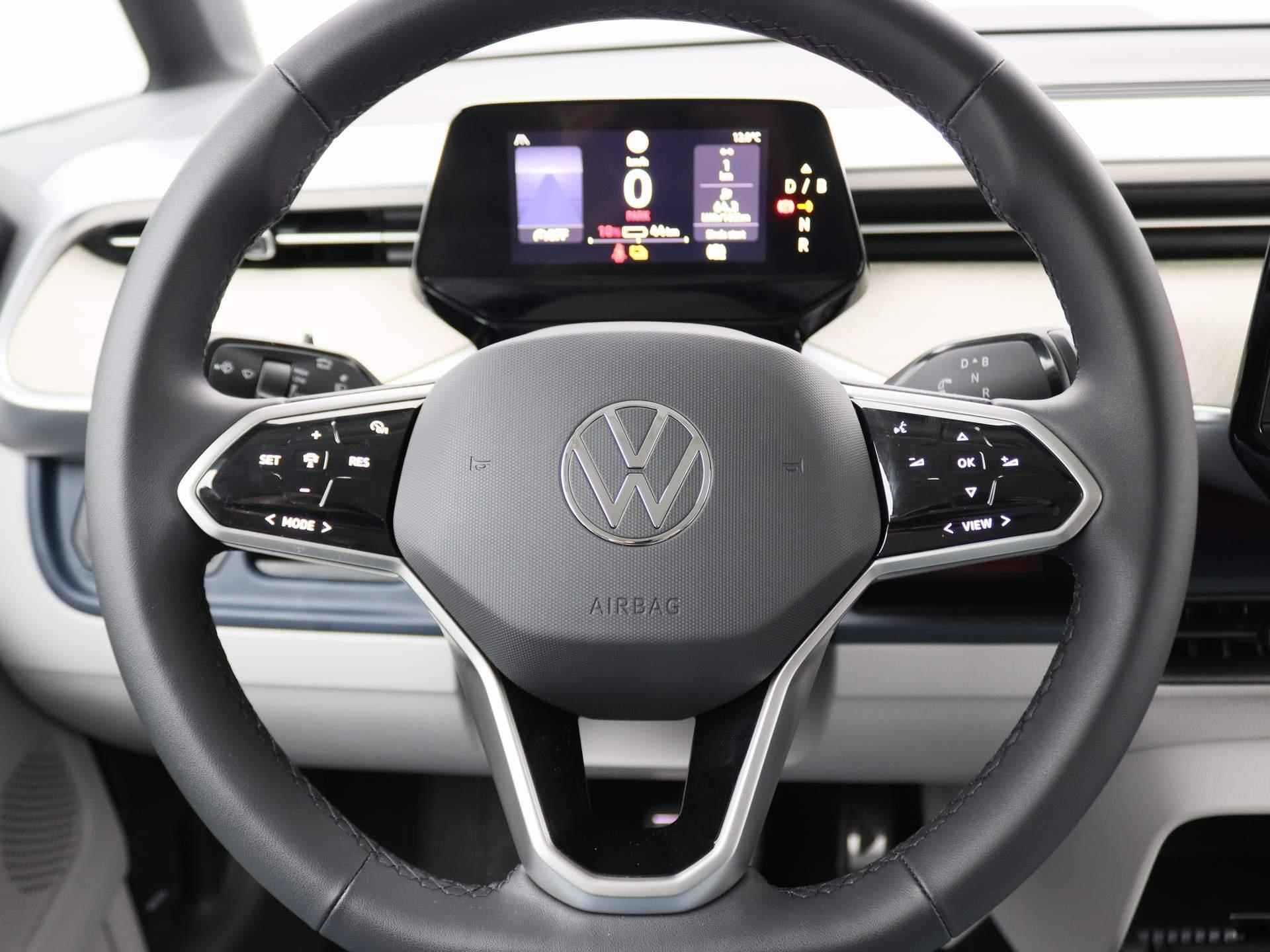 Volkswagen ID. Buzz Pro Advantage 77kWh 204PK Trekhaak, Matrix-LED, achteruitrijcamera, winterpakket Plus, easy open, keyless, elek. stoelen, alarm, 19'' lichtmetaal - 18/54