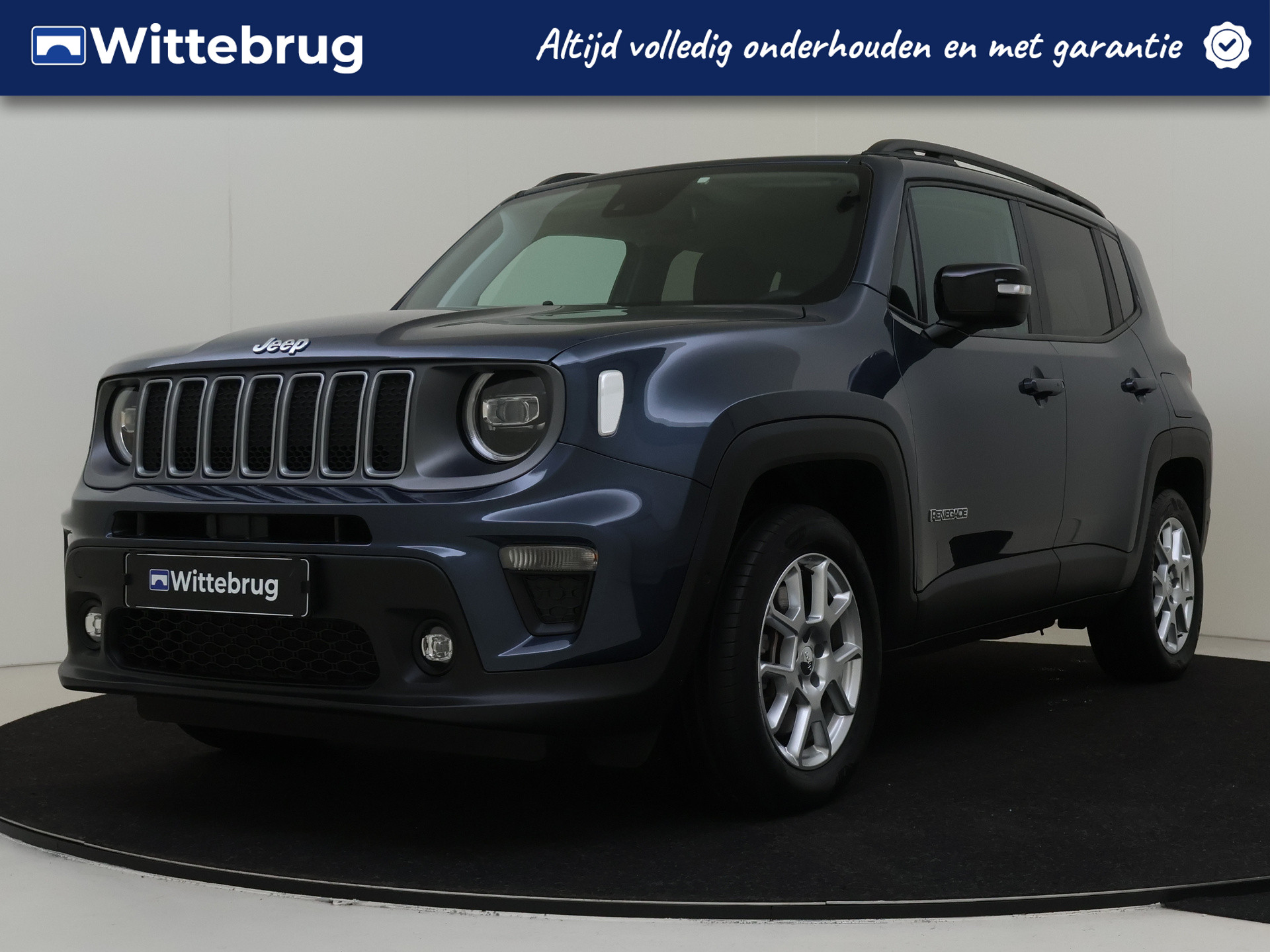 Jeep Renegade 4xe 190PK Plug-in Hybrid Electric Limited | Navigatie | Climate Control | 17" lichtmetalen velgen | Camera |