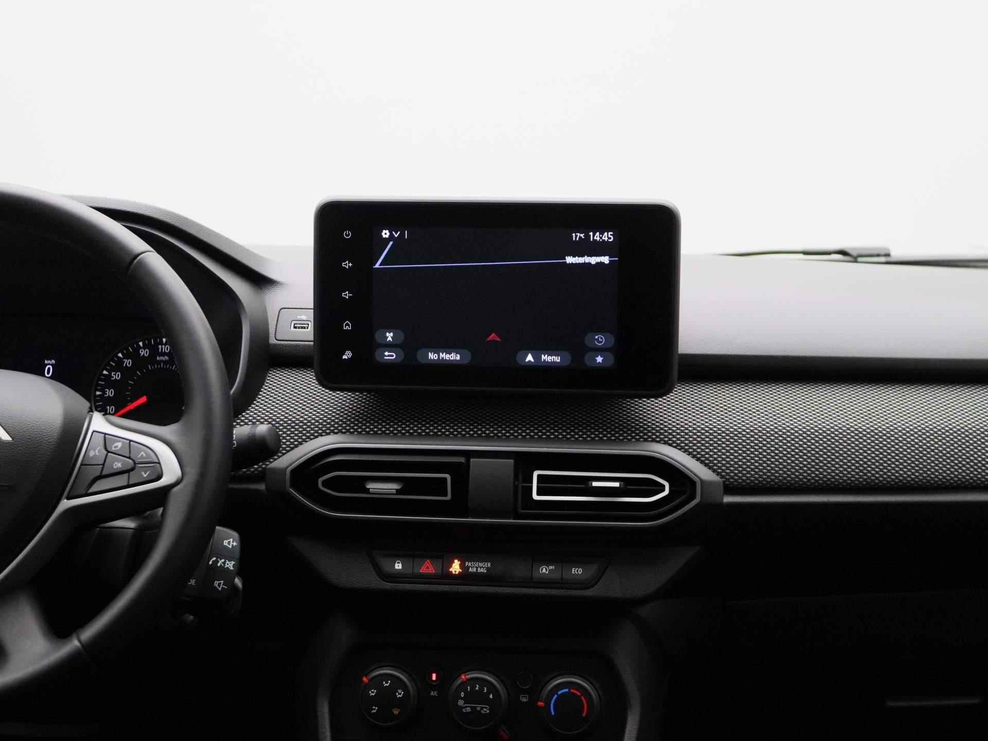 Dacia Sandero TCe 90 Expression | Navigatie | Apple Carplay & Android Auto | Parkeersensoren | Airconditioning | Cruise Control & Snelheidsbegrenzer - 9/34