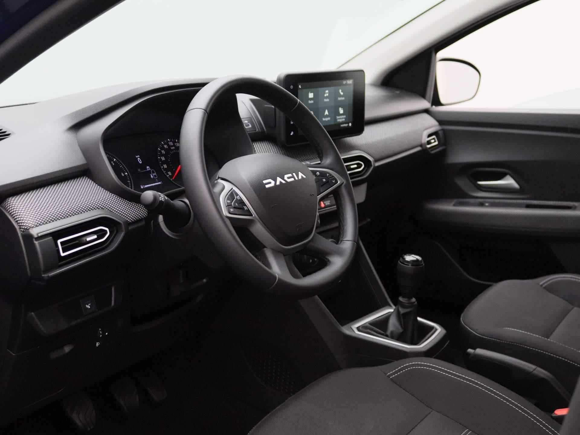 Dacia Sandero TCe 90 Expression | Navigatie | Apple Carplay & Android Auto | Parkeersensoren | Airconditioning | Cruise Control & Snelheidsbegrenzer - 27/34
