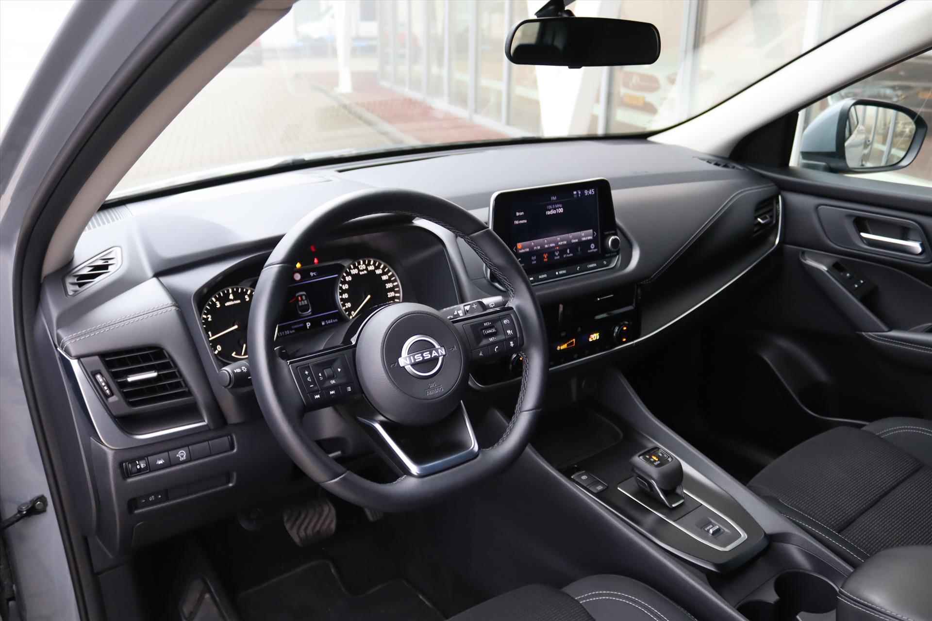 Nissan Qashqai 1.3 MHEV 158PK AUTOMAAT N-CONNECTA Navi Carplay | Camera | Stoel/stuurverw. | Adapt.Cruise | Voorruitverw. | Lane Assist | Led | Dab | 19 Inch LM | - 15/56