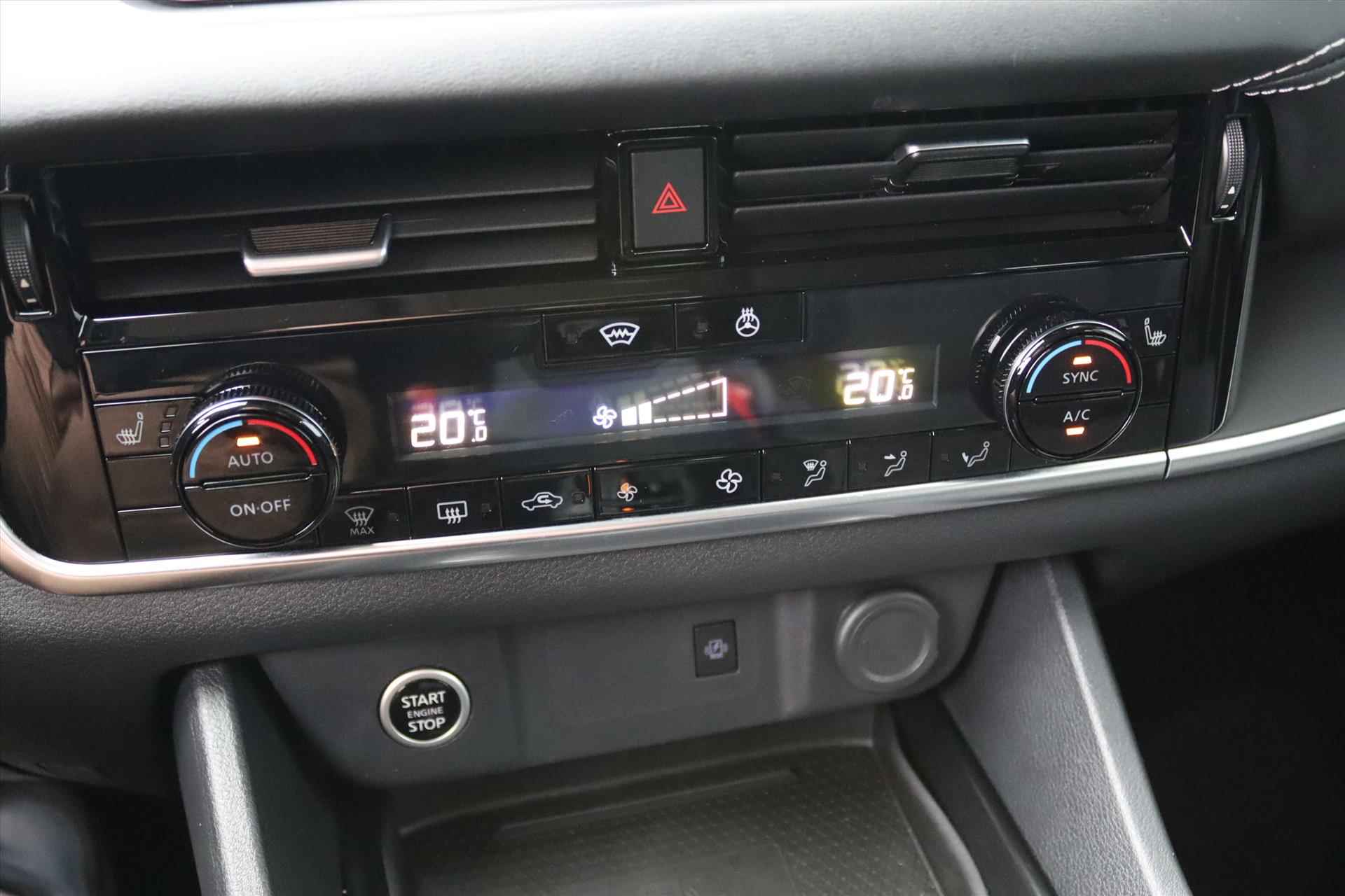 Nissan Qashqai 1.3 MHEV 158PK AUTOMAAT N-CONNECTA Navi Carplay | Camera | Stoel/stuurverw. | Adapt.Cruise | Voorruitverw. | Lane Assist | Led | Dab | 19 Inch LM | - 22/56