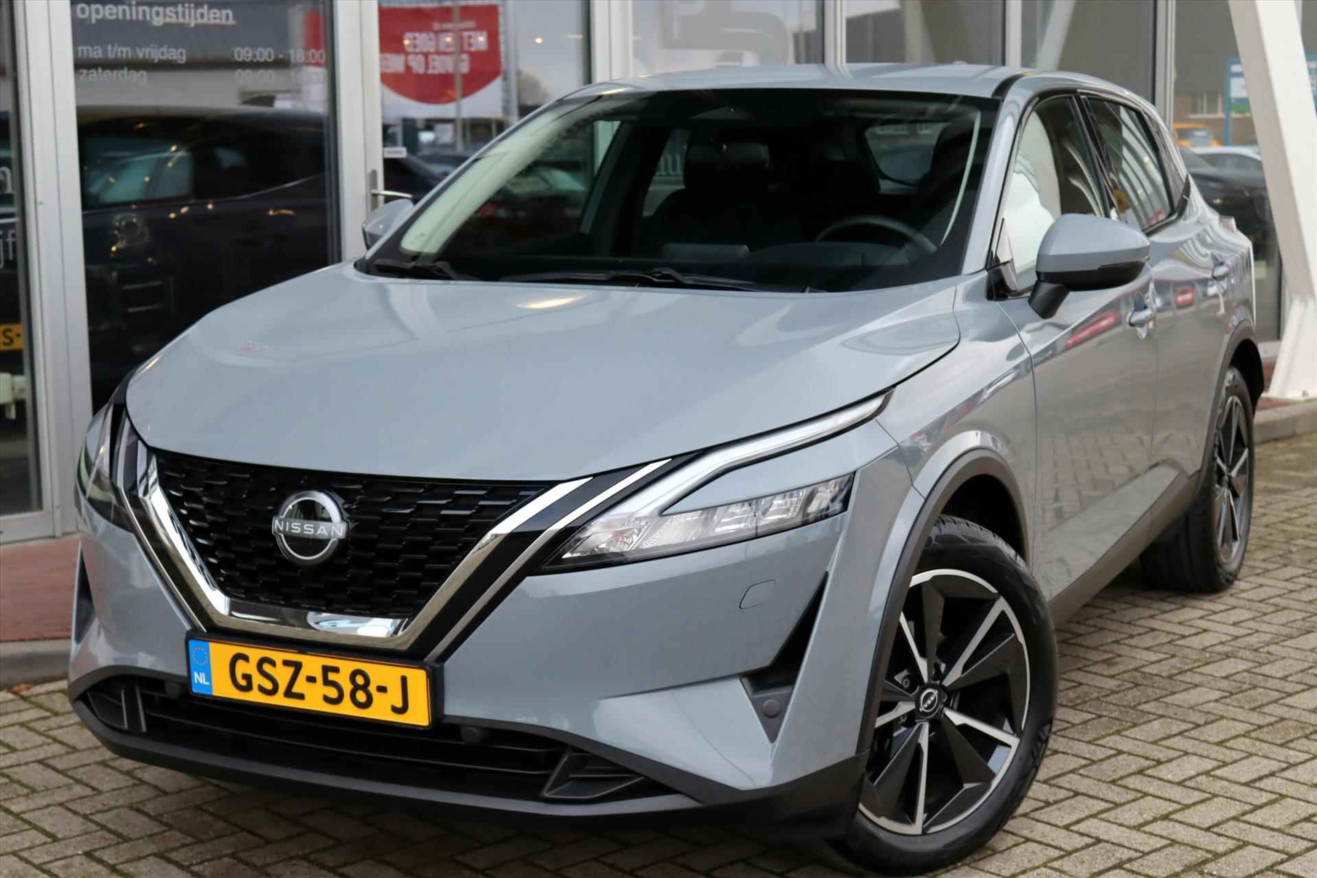 Nissan Qashqai 1.3 MHEV 158PK AUTOMAAT N-CONNECTA Navi Carplay | Camera | Stoel/stuurverw. | Adapt.Cruise | Voorruitverw. | Lane Assist | Led | Dab | 19 Inch LM | - 49/56