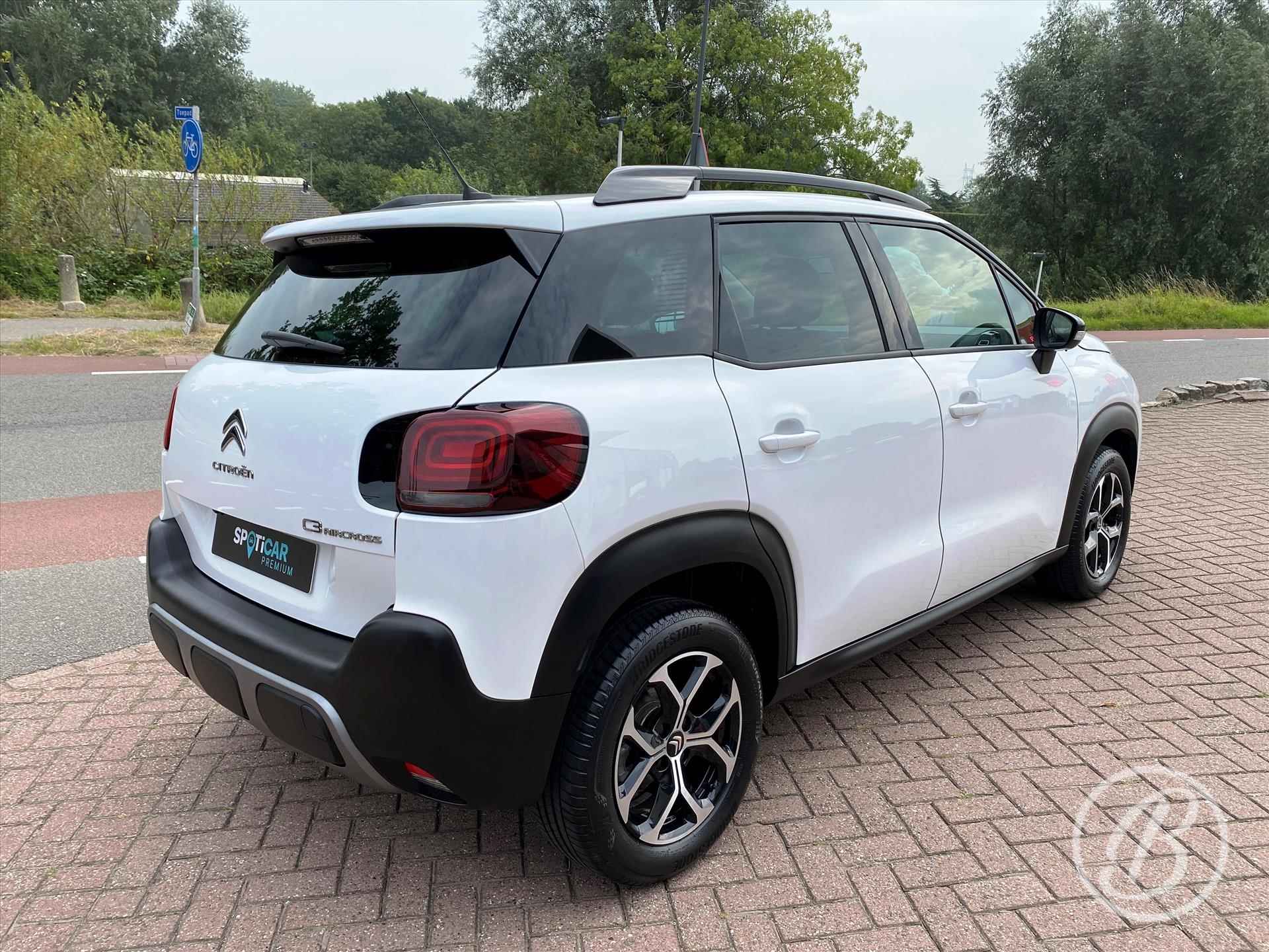 CITROEN C3 Aircross 1.2 110pk Shine | camera, dab, navigatie, apple carplay, android auto, stof en leer comfort seats, 16 inch velgen, armsteun, climate- en cruise - 5/56