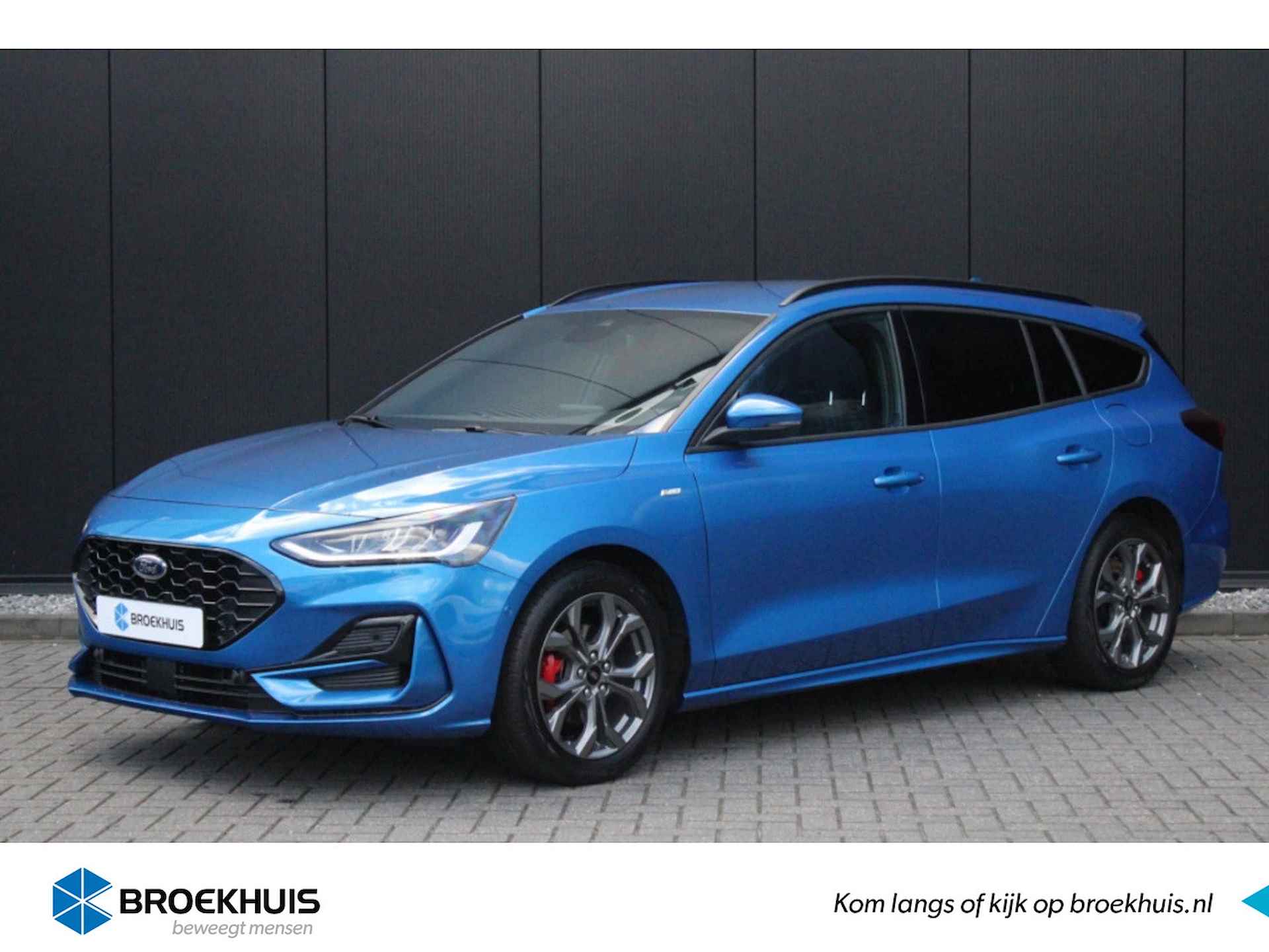 Ford Focus Wagon 1.0 Hybrid ST Line X | LEDEREN BEKLEDING | ADAPTIVE CRUISE | B&O | PARKING PACK | WINTER PACK - 1/36