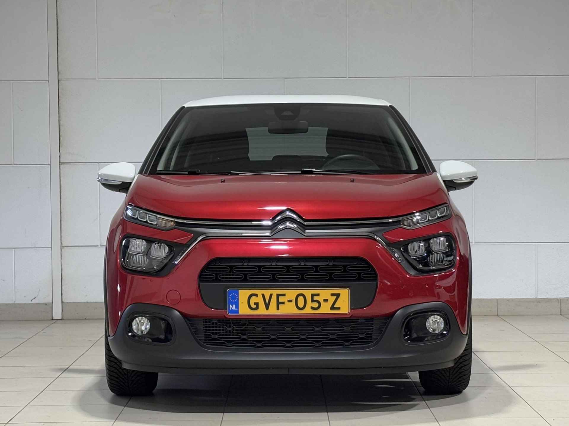 Citroën C3 5-deurs Shine 1.2 TURBO 110pk H6 | TWO-TONE! | NAVI | CAMERA | STOELVERW. | CLIMA | DAB+ | LM-VELGEN | - 5/53