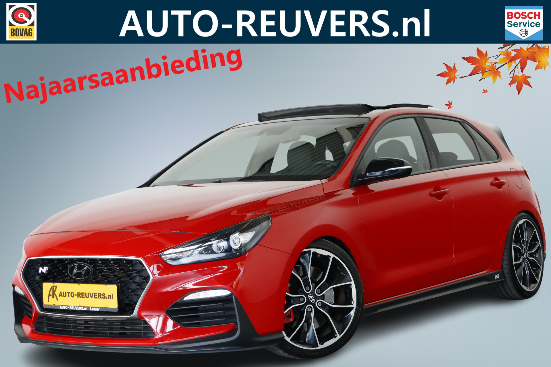 Hyundai i30 2.0 T-GDI N2 Performance / Opendak / Leder / LED / Navi / Cam