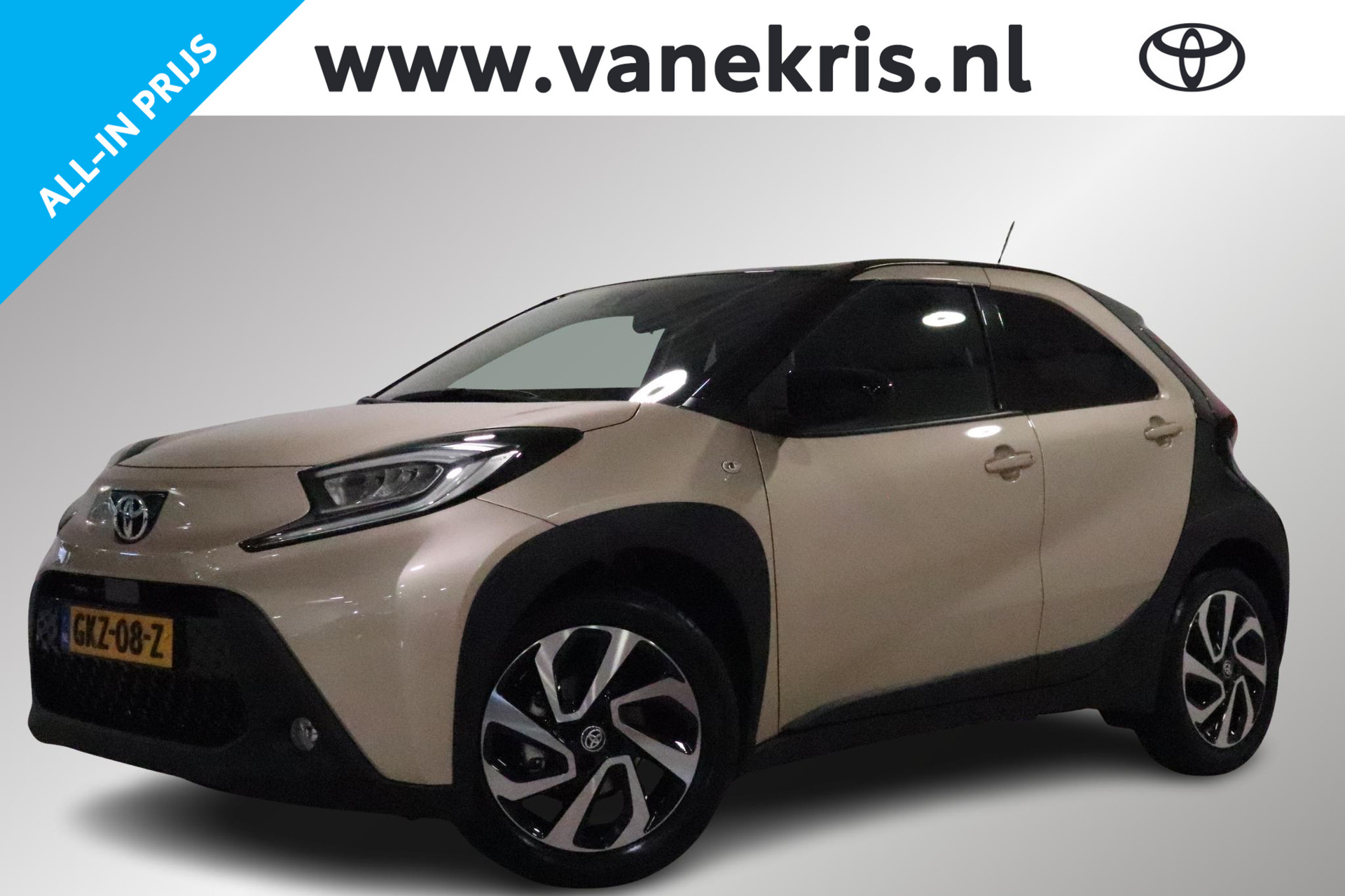 Toyota Aygo X 1.0 VVT-i MT Pulse, BTW, Apple CarPlay / Android Auto, Adaptive Cruisecontrol, Grootlicht assistant, Handgeschakeld!