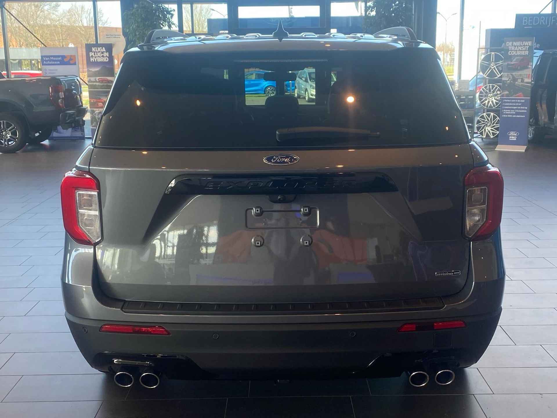 Ford Explorer 3.0 V6 EcoBoost PHEV ST-Line | Showroom Voorraad! | 457PK| 7 zitplaatsen! | € 3.500 Ford Voordeel | Afneembare trekhaak | Panorama dak | - 6/34