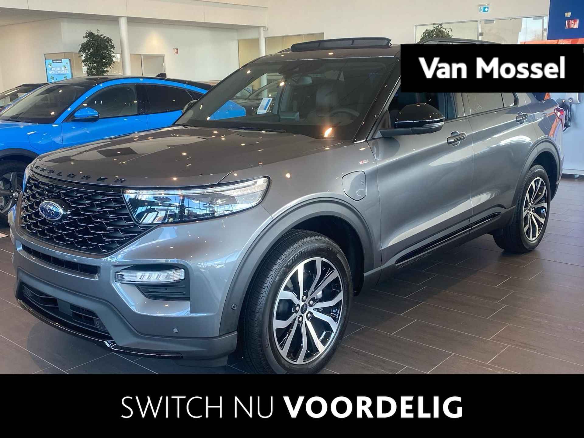 Ford Explorer 3.0 V6 EcoBoost PHEV ST-Line | Showroom Voorraad! | 457PK| 7 zitplaatsen! | € 3.500 Ford Voordeel | Afneembare trekhaak | Panorama dak | - 1/34