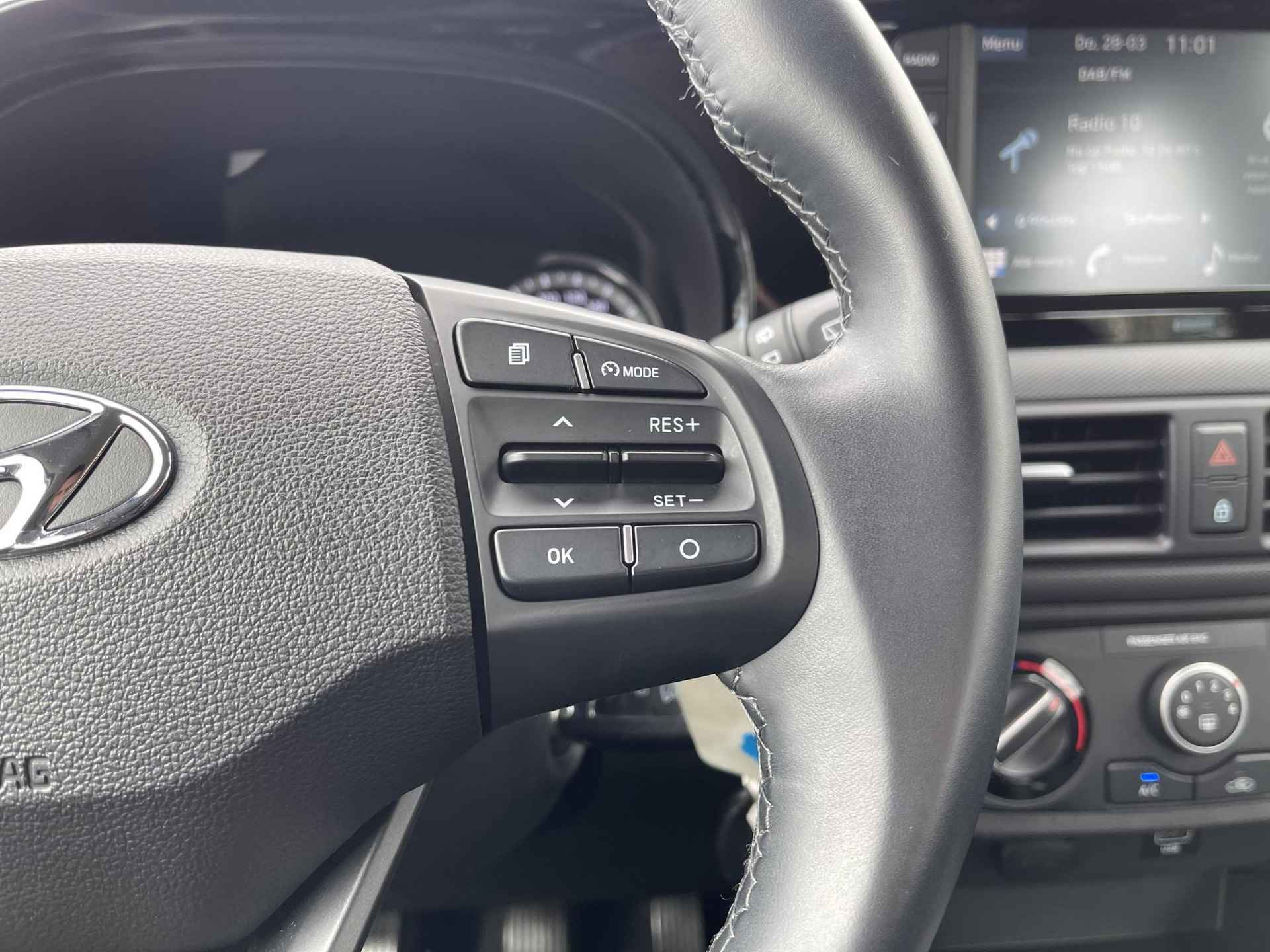 Hyundai i10 1.0 Comfort | Apple Carplay/Android Auto | Camera | Cruise Control | Airco | Bluetooth Tel. | DAB | Rijklaarprijs! - 15/25