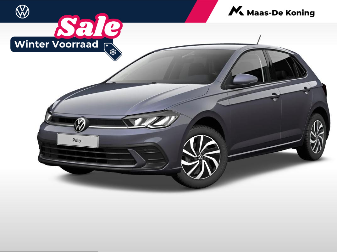 Volkswagen Polo Life Edition 1.0 TSI 95 pk 7 versn. DSG · Achteruitrijcamera · Velgen 'essex', 15 inch lichtmetaal  ·