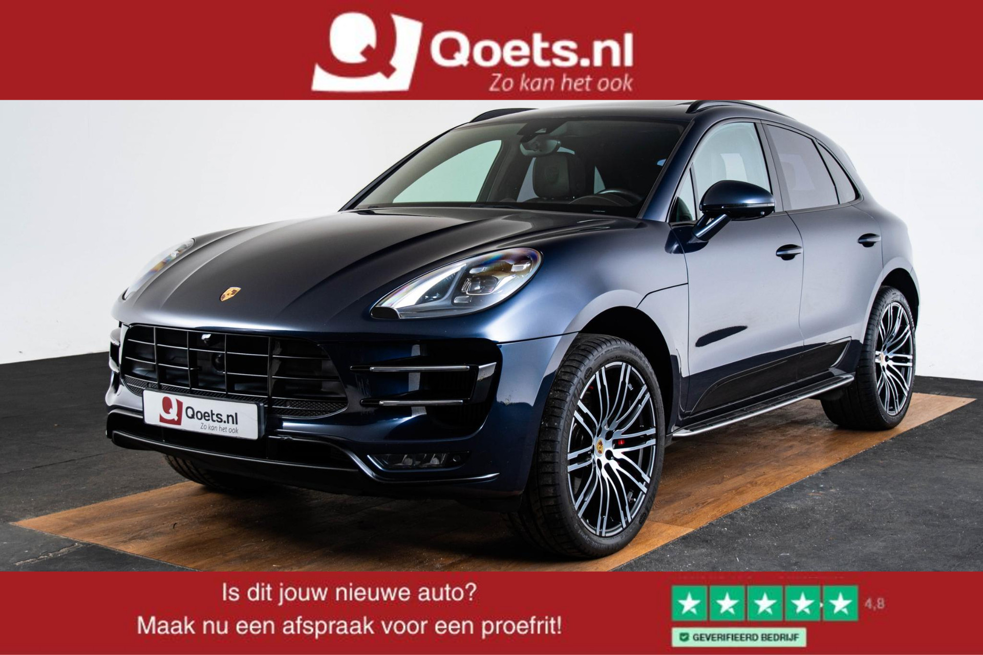 Porsche Macan 3.6 Turbo Trekhaak - Panoramadak - Stuurbekrachtiging Plus - Sport Chrono Pakket - Interieurvoorverwarming - Stoelverwarming voor/achter - Cruise Control - BOSE - Park assistent voor/achter -