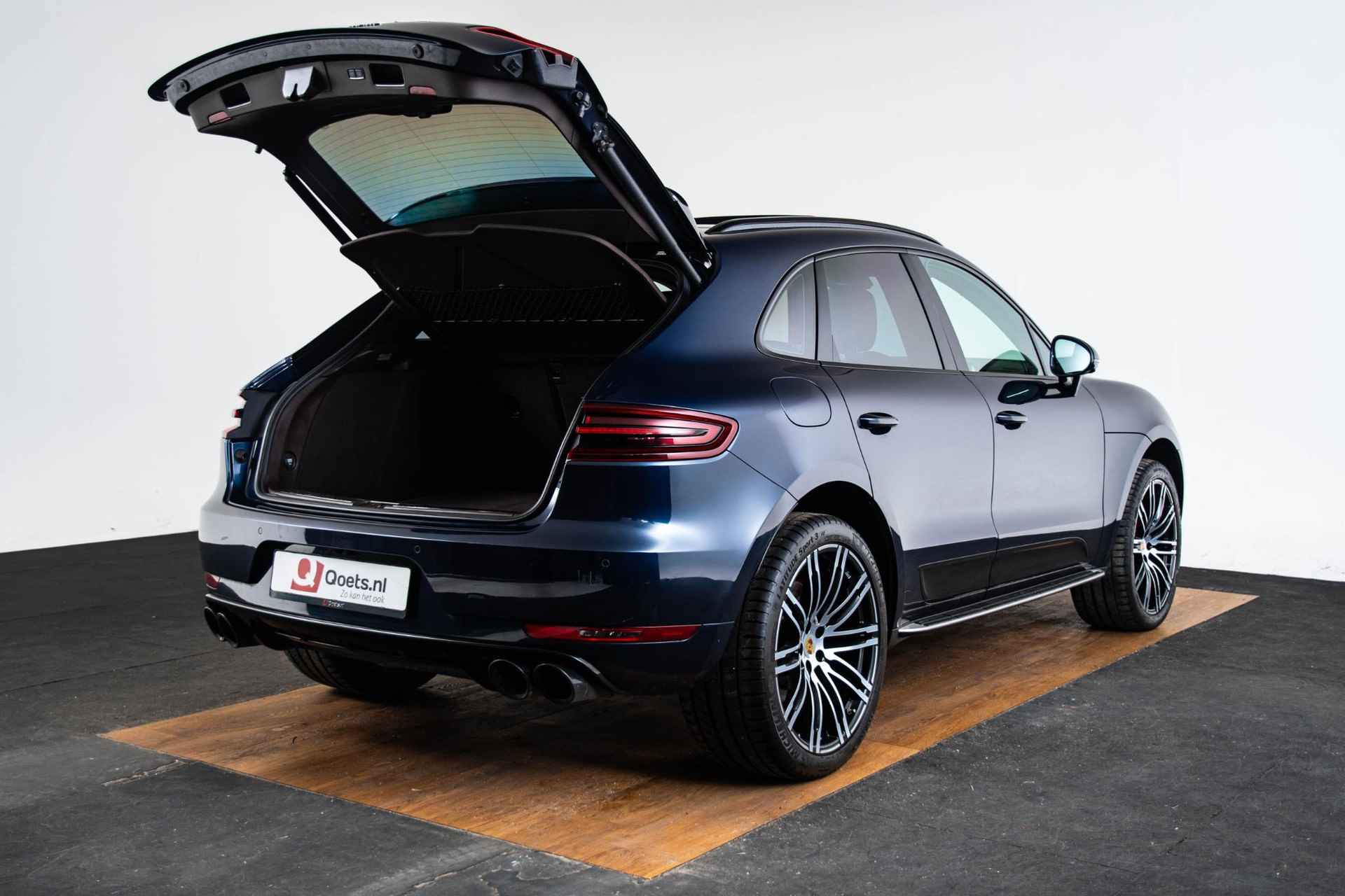 Porsche Macan 3.6 Turbo Trekhaak - Panoramadak - Stuurbekrachtiging Plus - Sport Chrono Pakket - Interieurvoorverwarming - Stoelverwarming voor/achter - Cruise Control - BOSE - Park assistent voor/achter - - 12/70