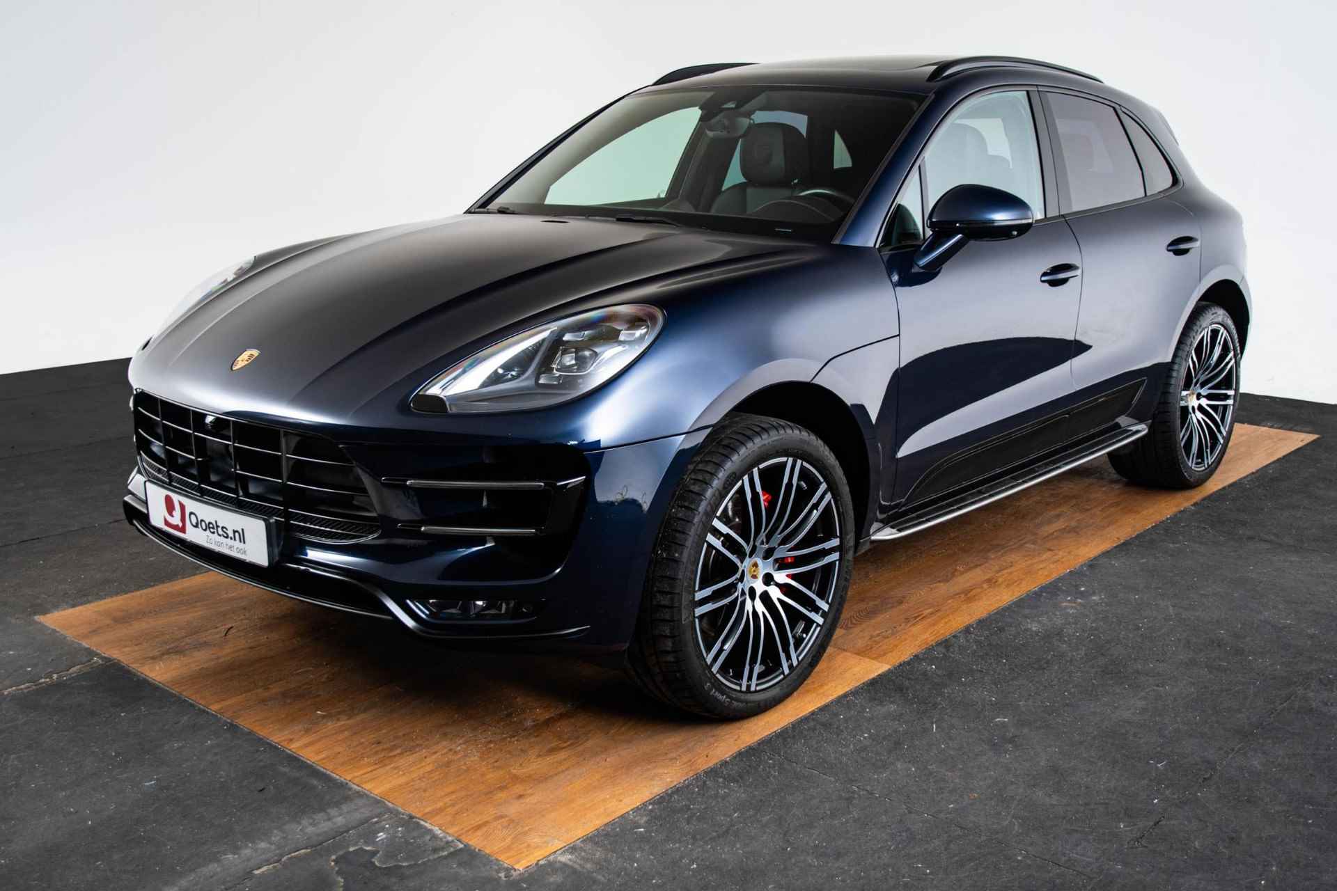 Porsche Macan 3.6 Turbo Trekhaak - Panoramadak - Stuurbekrachtiging Plus - Sport Chrono Pakket - Interieurvoorverwarming - Stoelverwarming voor/achter - Cruise Control - BOSE - Park assistent voor/achter - - 23/70