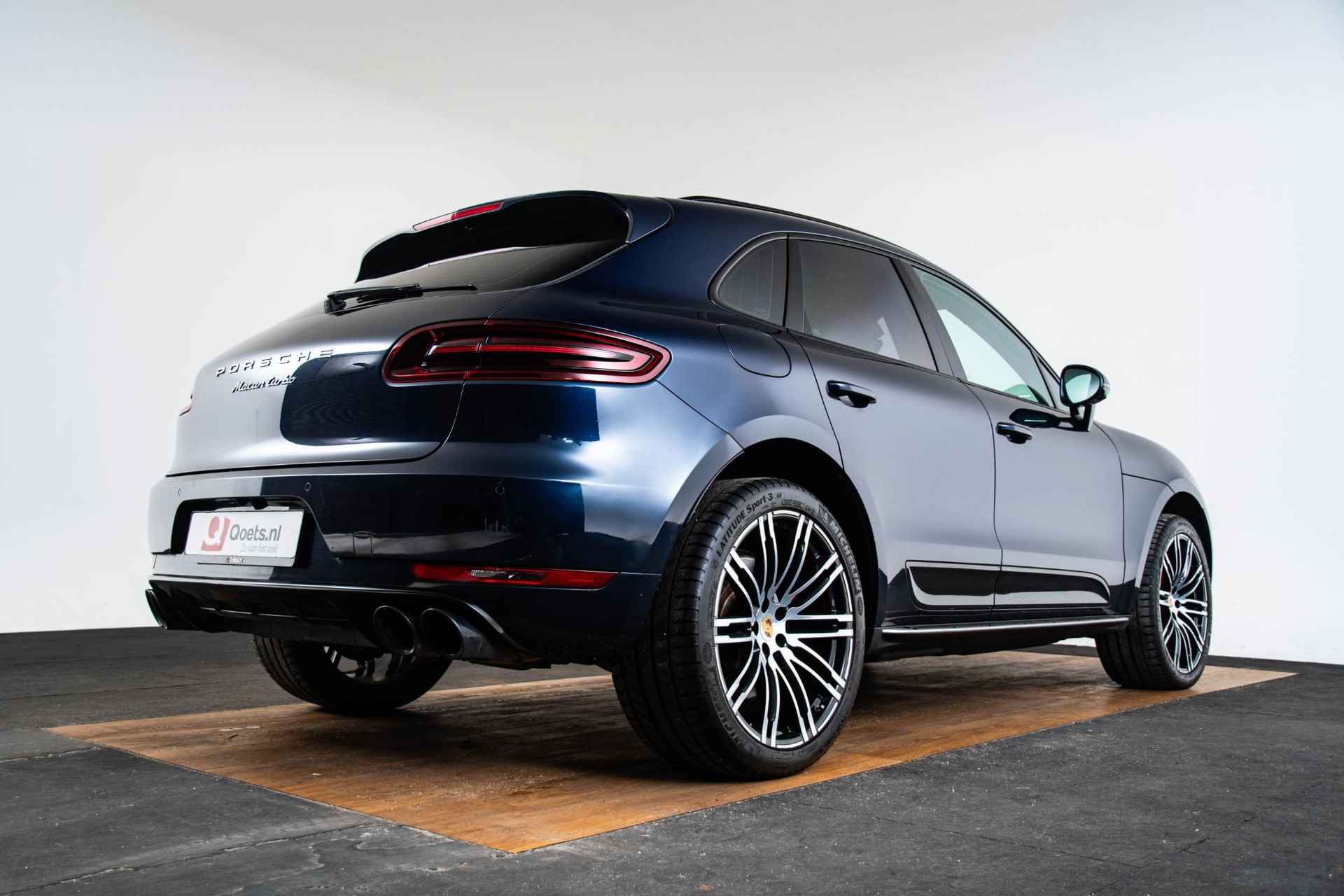 Porsche Macan 3.6 Turbo Trekhaak - Panoramadak - Stuurbekrachtiging Plus - Sport Chrono Pakket - Interieurvoorverwarming - Stoelverwarming voor/achter - Cruise Control - BOSE - Park assistent voor/achter - - 57/70