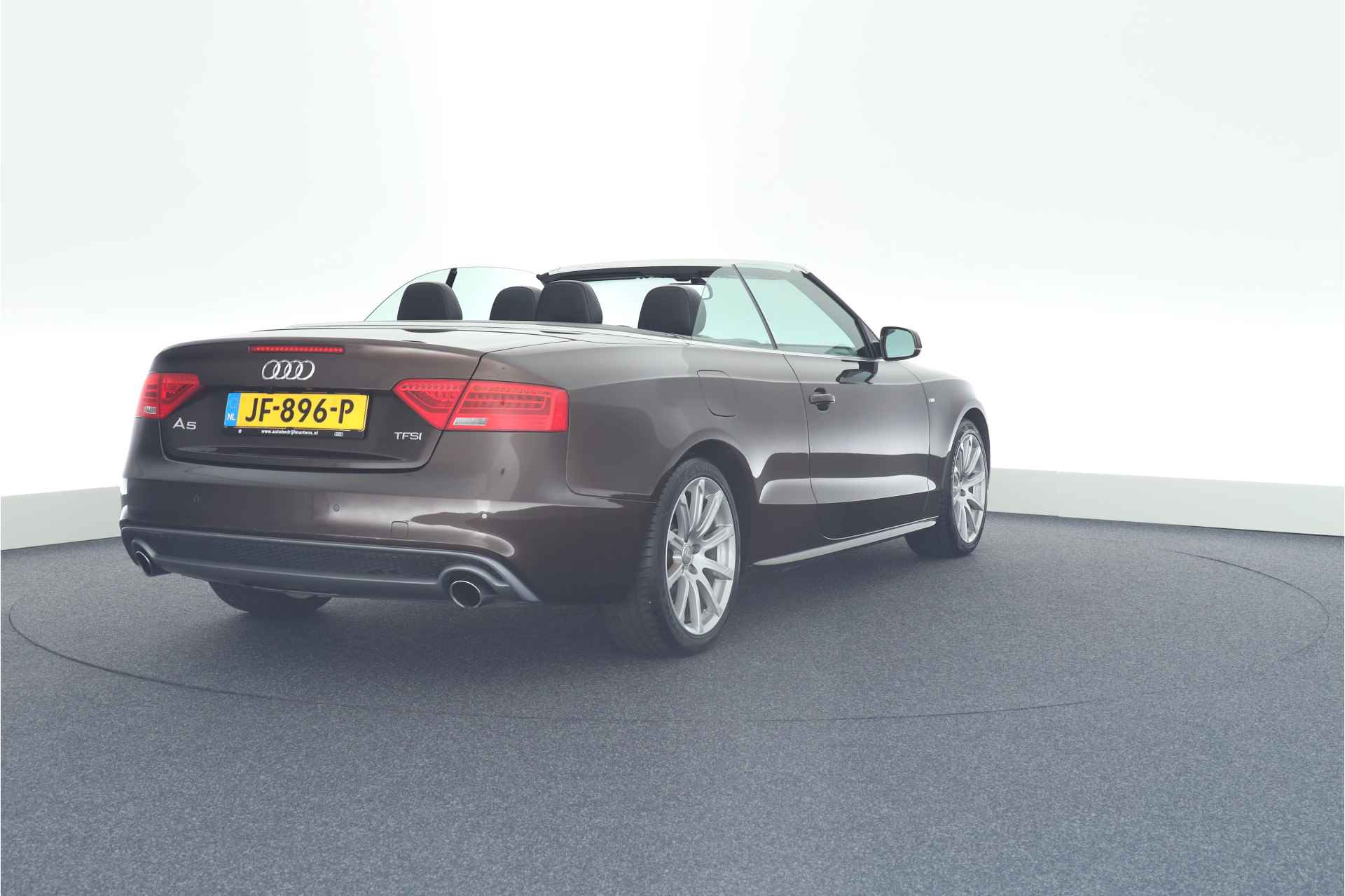 Audi A5 Cabriolet 1.8 TFSI 177pk Multitronic 2x S-Line Nekverwarming B&O Keyless Navigatie - 8/47