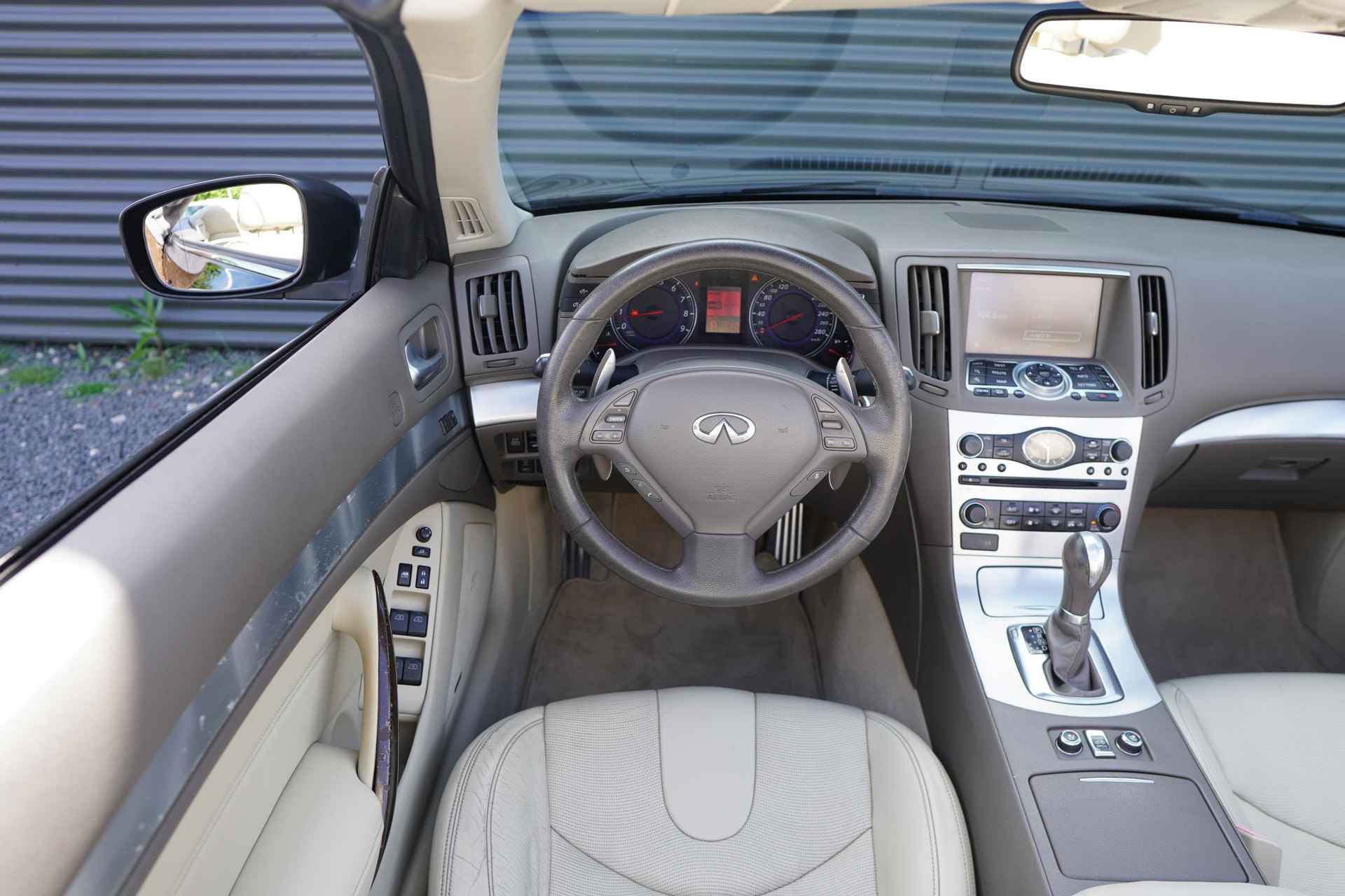 Infiniti G Cabrio 37 GT / Automaat / Leder / Stoelverwarming&koeling / Meeneemprijs - 10/50