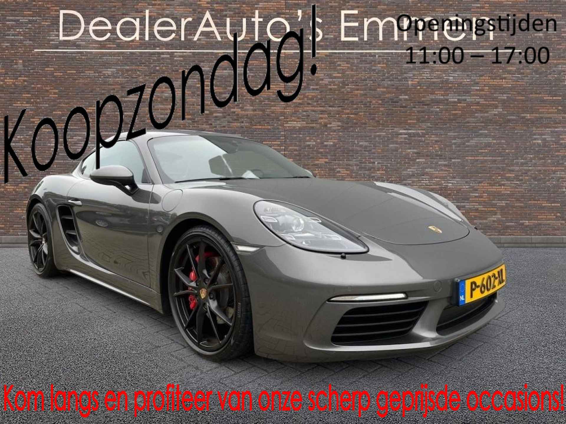 Porsche 718 Cayman BOVAG 40-Puntencheck