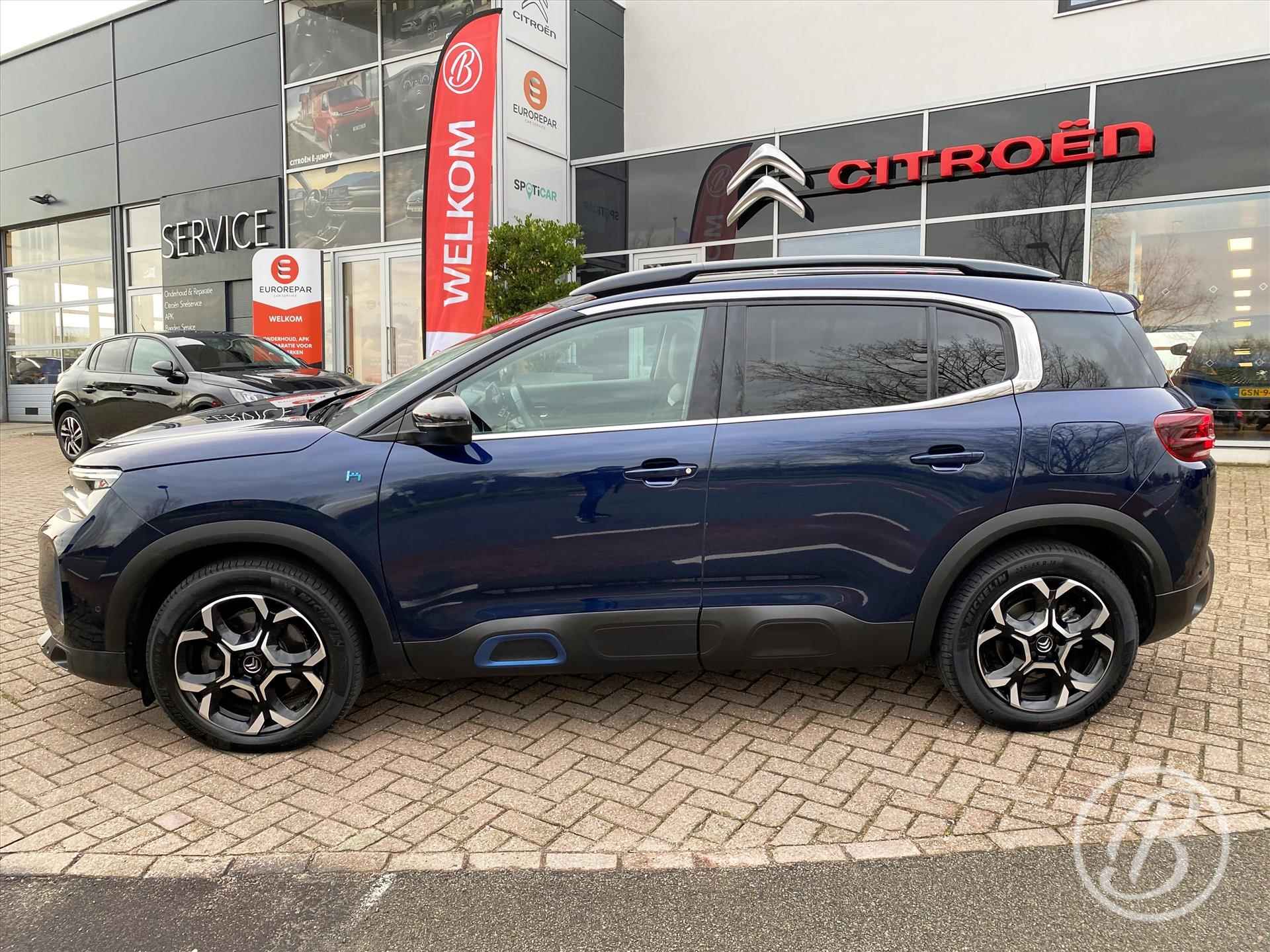 CITROEN C5 Aircross 1.6 Hybrid 225pk EAT8 Shine | dodehoekdetectie, keyless, navigatie, 18 inch velgen, camera, parkeersensoren, apple, android, roofrails, climate,cruise - 3/68