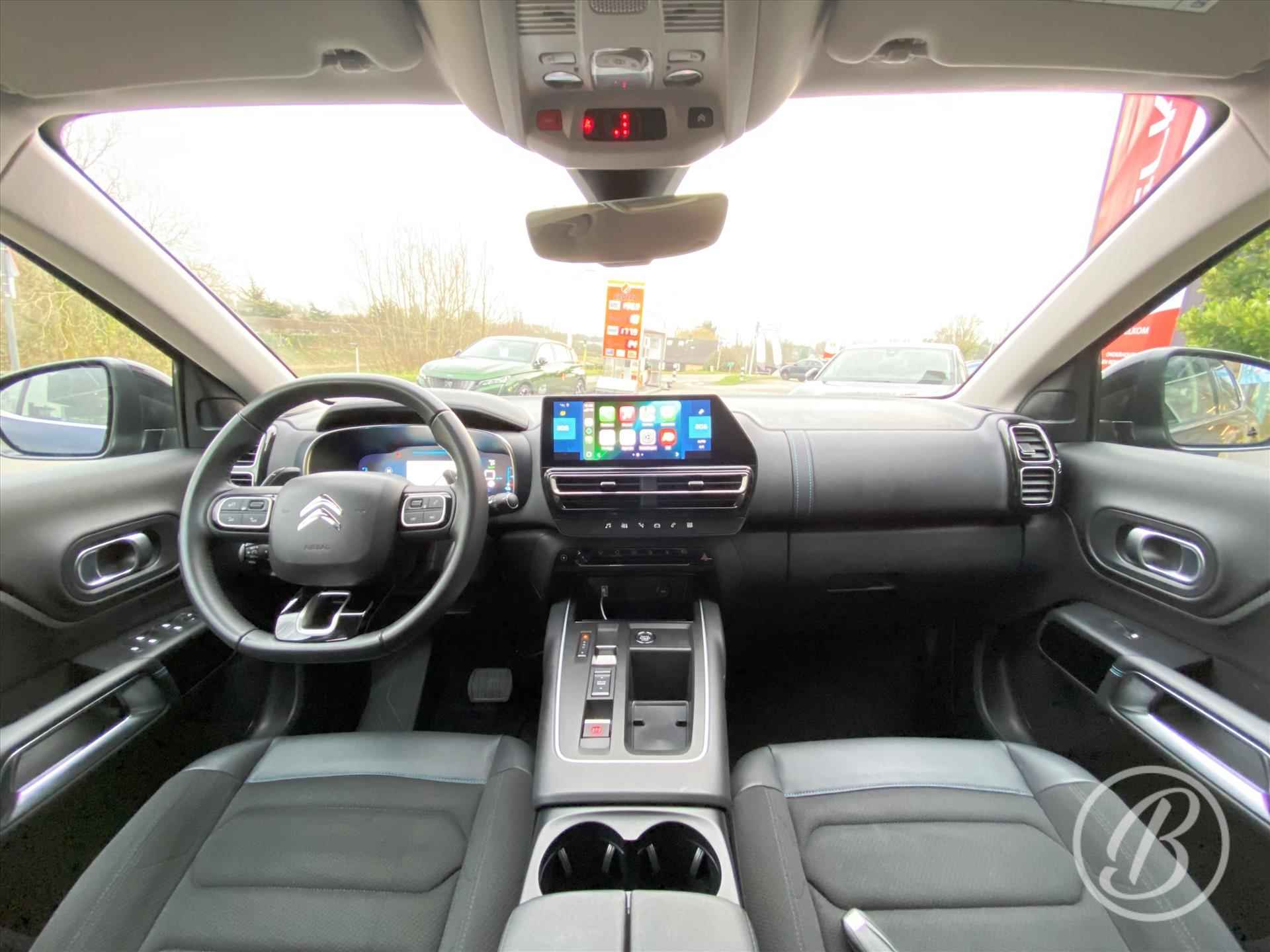 CITROEN C5 Aircross 1.6 Hybrid 225pk EAT8 Shine | dodehoekdetectie, keyless, navigatie, 18 inch velgen, camera, parkeersensoren, apple, android, roofrails, climate,cruise - 9/68