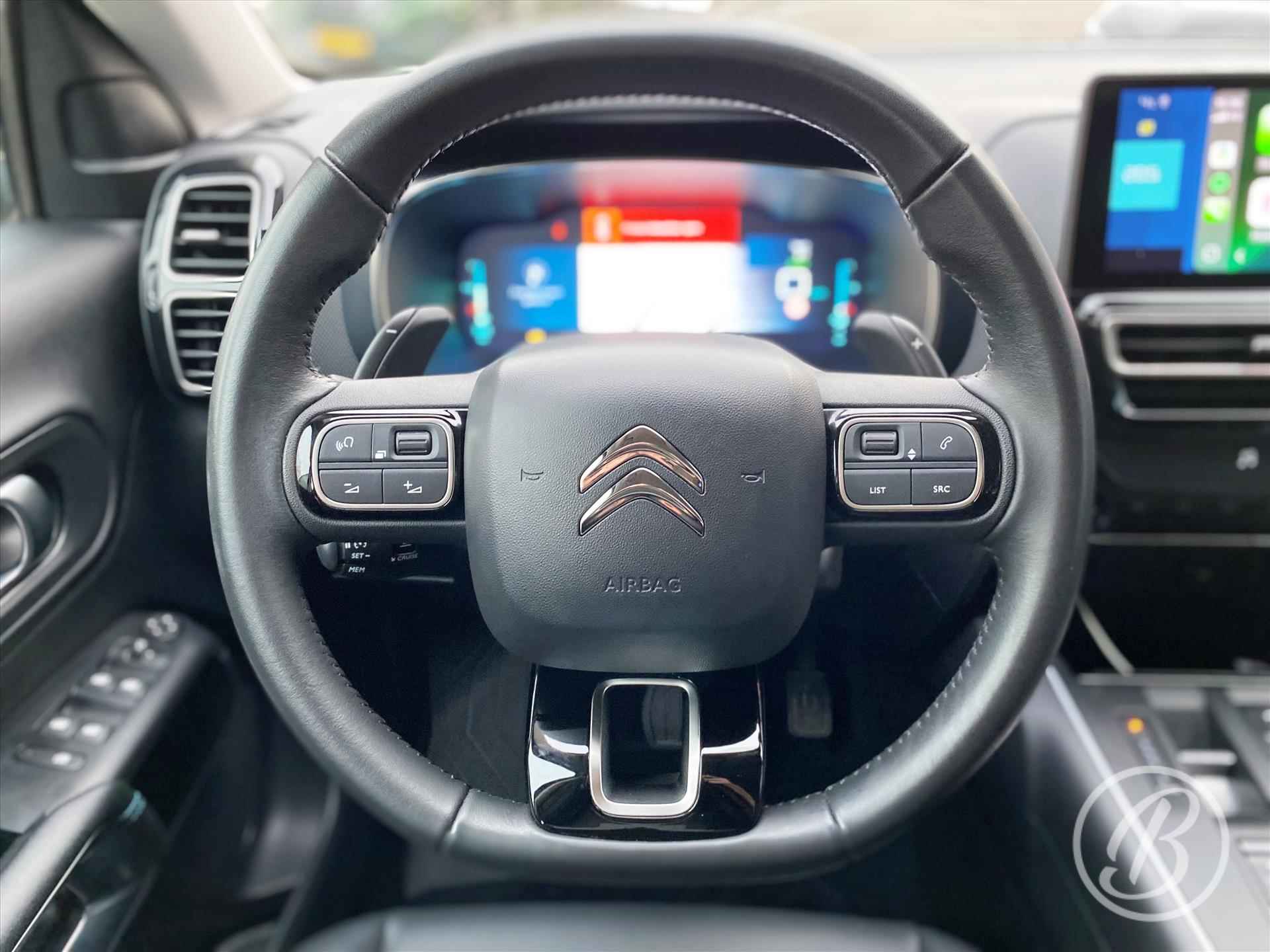 CITROEN C5 Aircross 1.6 Hybrid 225pk EAT8 Shine | dodehoekdetectie, keyless, navigatie, 18 inch velgen, camera, parkeersensoren, apple, android, roofrails, climate,cruise - 10/68