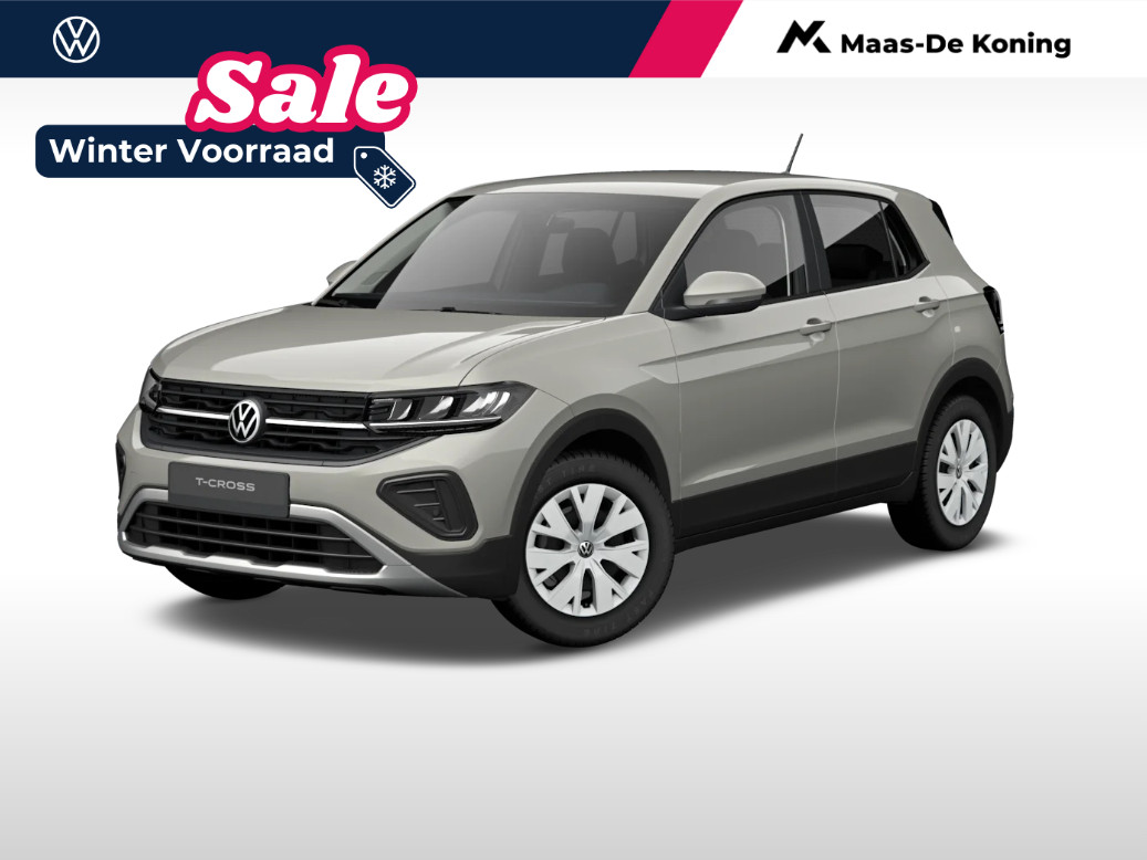 Volkswagen T-Cross Edition 1.0 TSI 95 pk 5 versn. Hand · Stuurwiel multifunctioneel · parkeersensor achter ·