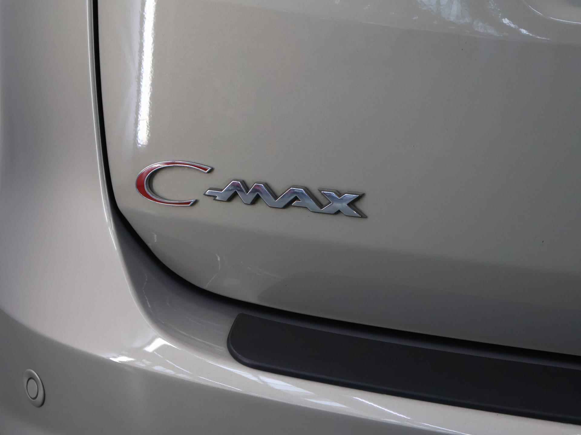 Ford C-Max 1.0 Titanium | Navigatie | Achteruitrijcamera | Parkeersensoren | Climate control | Cruise control | Trekhaak | Carplay - 37/41