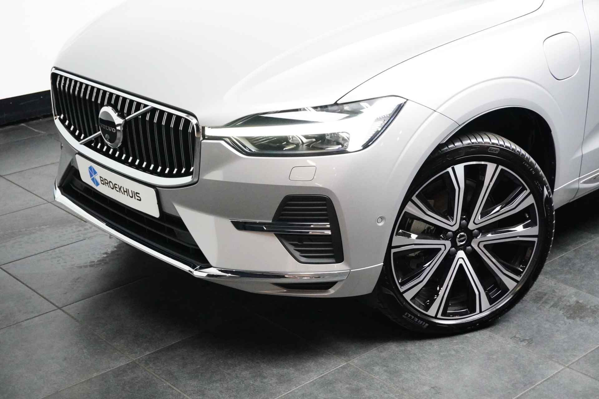 Volvo XC60 T6 Ultimate Bright | Panoramadak | Luchtvering | 360 camera | Leder | 21'' Lichtmetalen velgen | Stoel en Stuurwiel verwarming | - 35/35