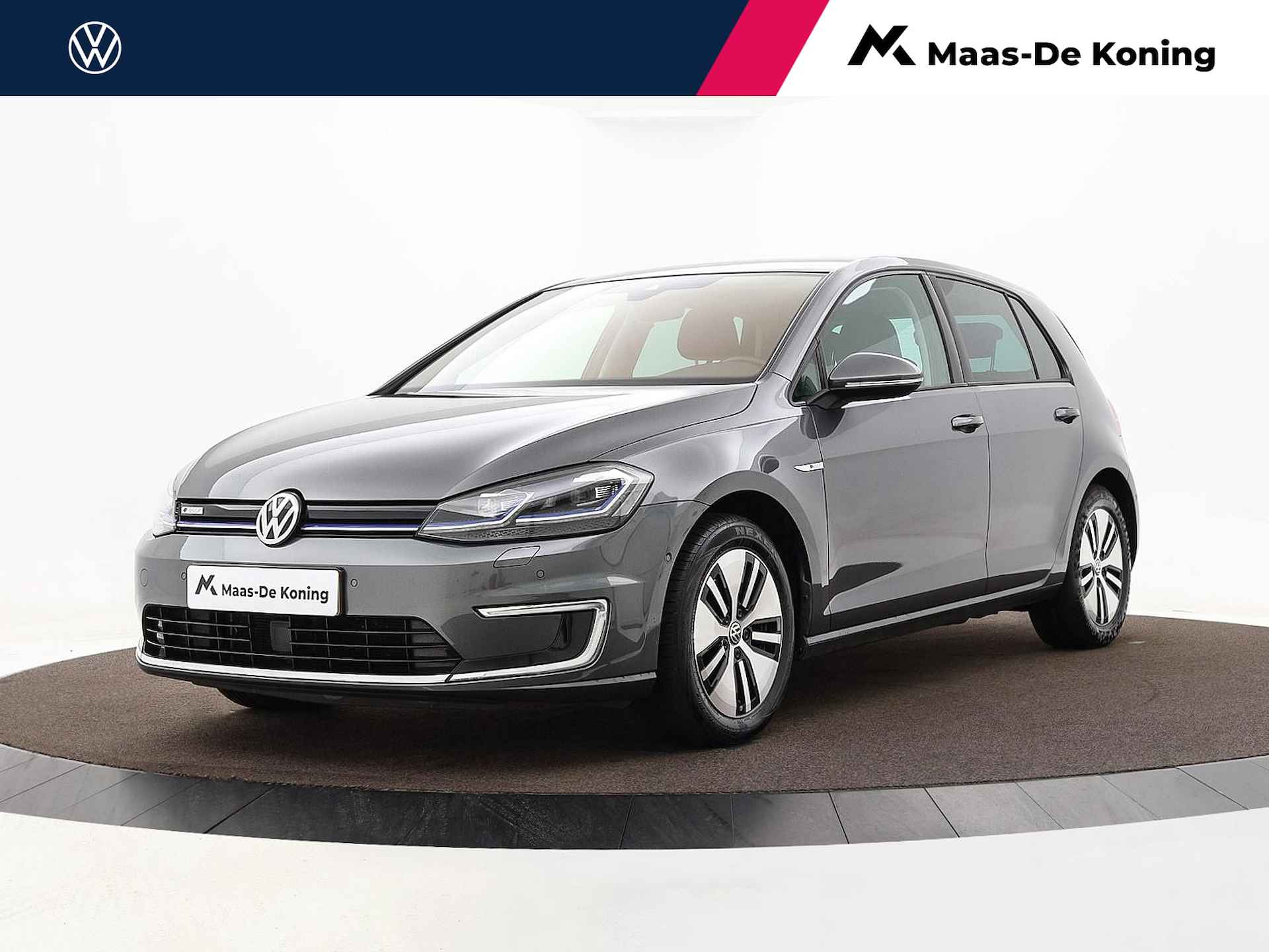 Volkswagen e-Golf e-Golf 136pk DSG | ACC | Keyless | Camera | P-Sensoren | Navi | App-Connect | Warmtepomp | Blind Spot | Trekhaak | Blind Spot | 16'' Inch | 12 Maanden BOVAG Garantie - 1/32