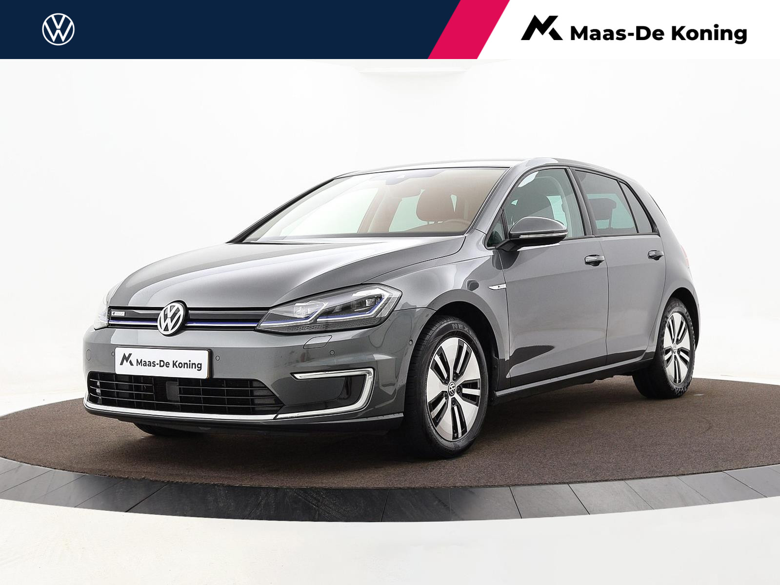 Volkswagen e-Golf e-Golf 136pk DSG | ACC | Keyless | Camera | P-Sensoren | Navi | App-Connect | Warmtepomp | Blind Spot | Trekhaak | Blind Spot | 16'' Inch | 12 Maanden BOVAG Garantie