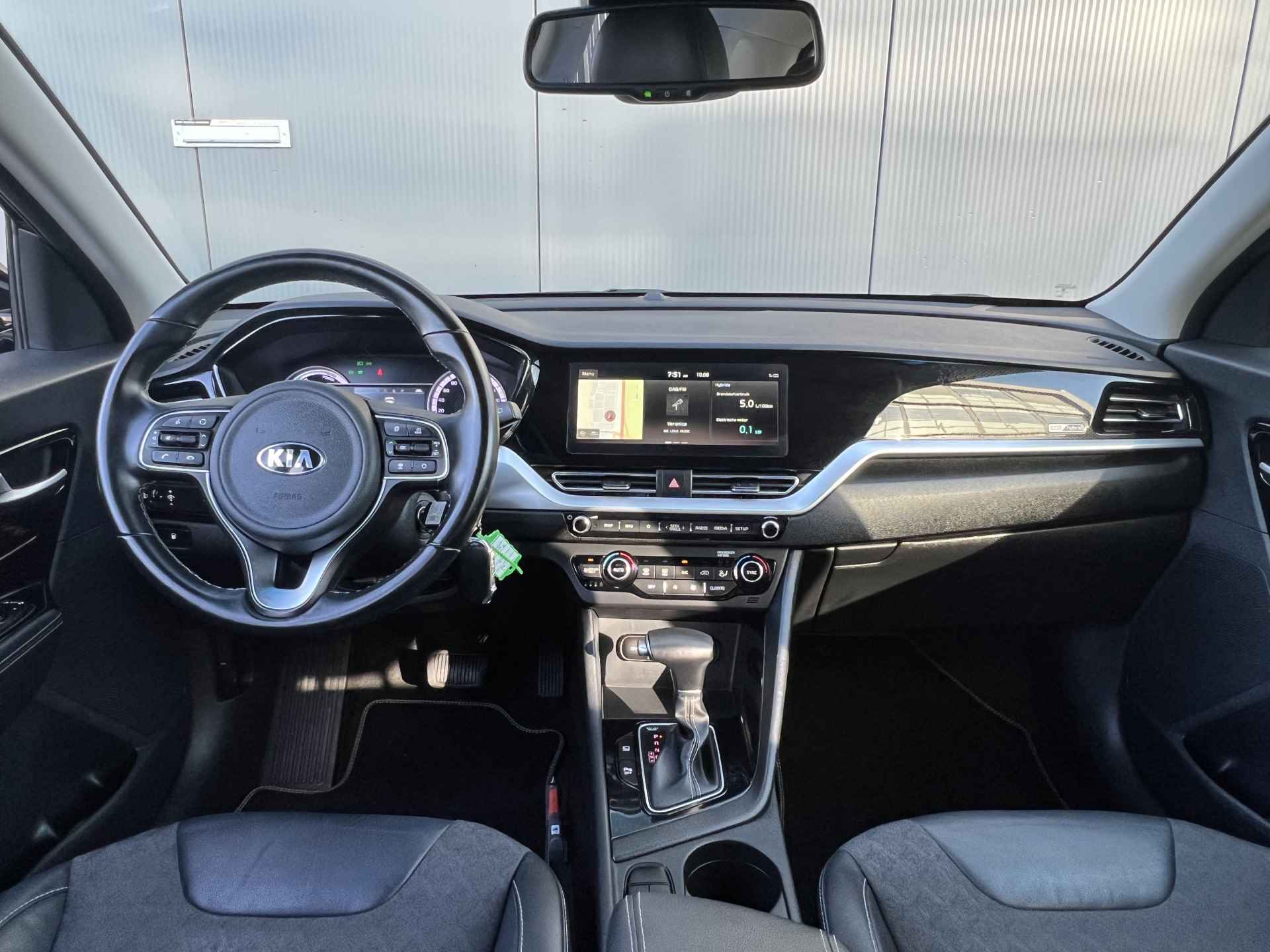 Kia Niro 1.6 Hybrid 140pk DynamicLine Automaat | Leder | Carplay | Camera | Climate | Navigatie | Parkeersensoren | Adapt. Cruisecontrol - 22/28