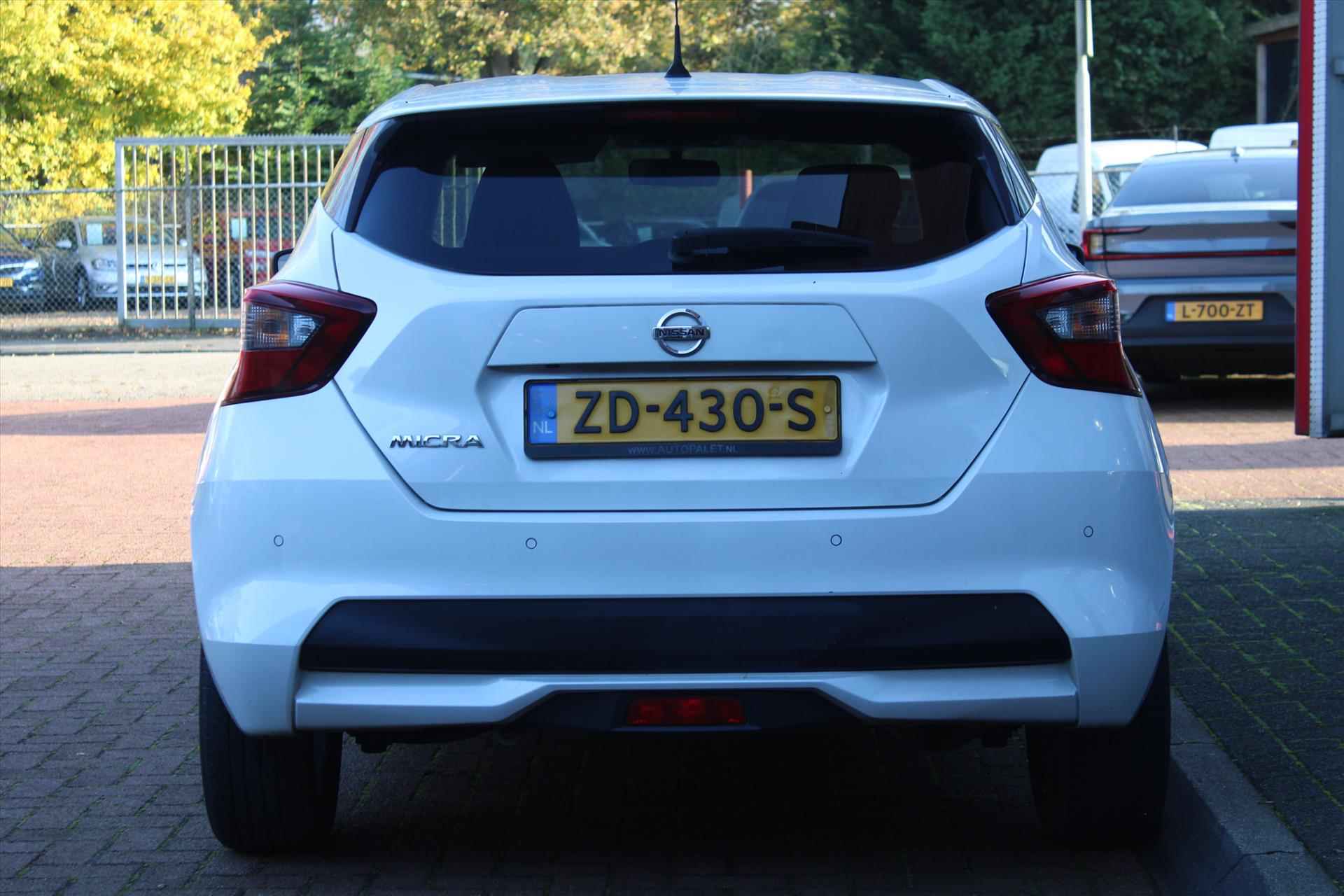 NISSAN Micra 1.0 N-Connecta | Camera | Carplay | Navigatie | Cruise & Climate Control | Bluetooth | - 5/26