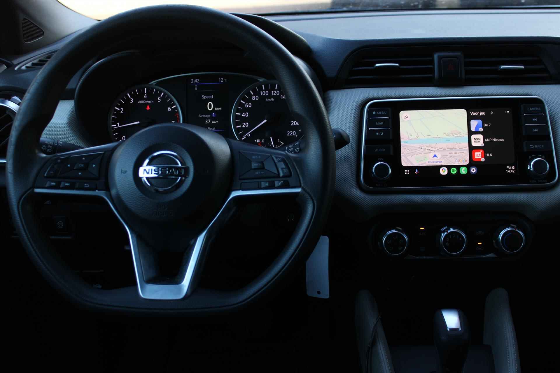 NISSAN Micra 1.0 N-Connecta | Camera | Carplay | Navigatie | Cruise & Climate Control | Bluetooth | - 8/26