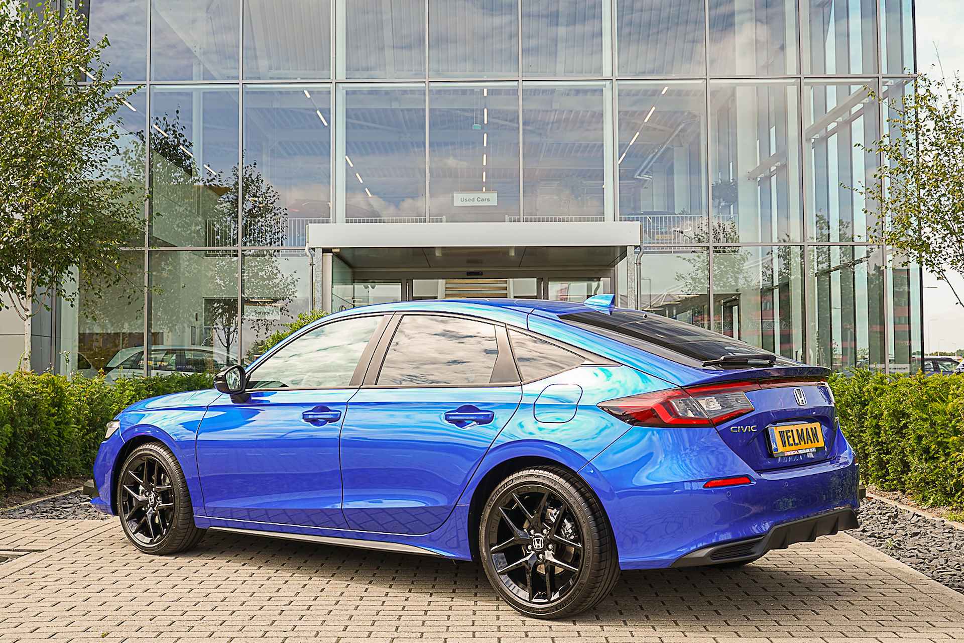 Honda Civic 2.0i e:HEV SPORT - HYBRID - AKTIE - NIEUW - FULL HYBRID - 28/56