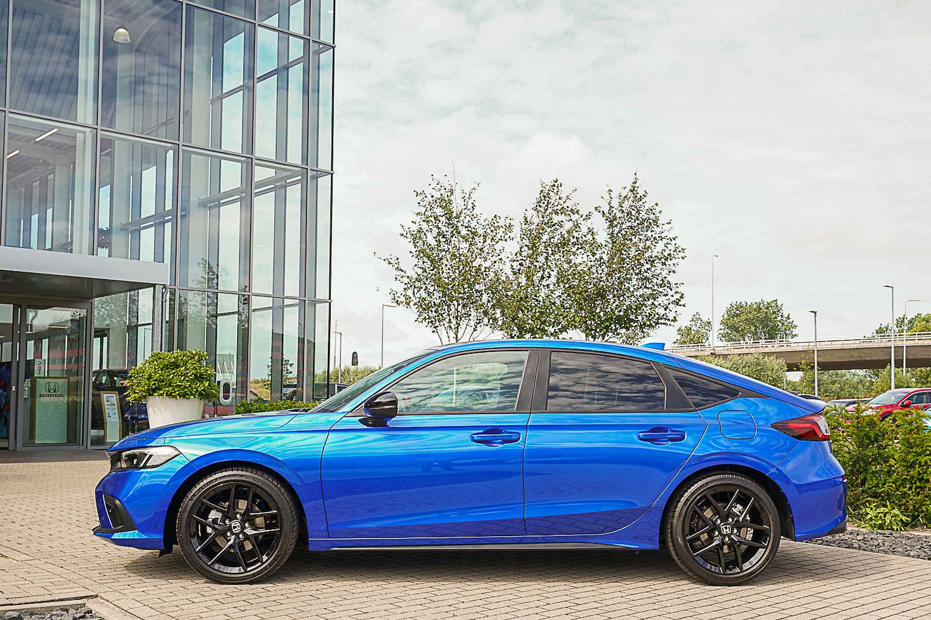 Honda Civic 2.0i e:HEV SPORT - HYBRID - AKTIE - NIEUW - FULL HYBRID - 53/56