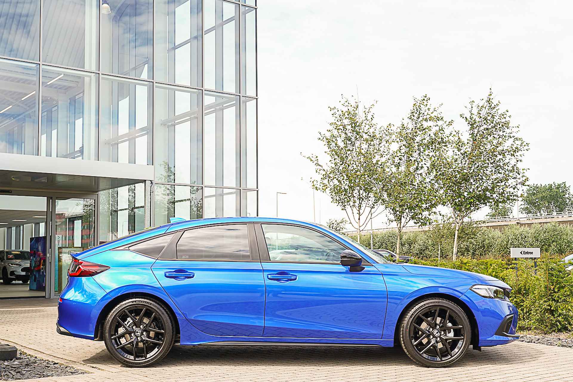 Honda Civic 2.0i e:HEV SPORT - HYBRID - AKTIE - NIEUW - FULL HYBRID - 56/56