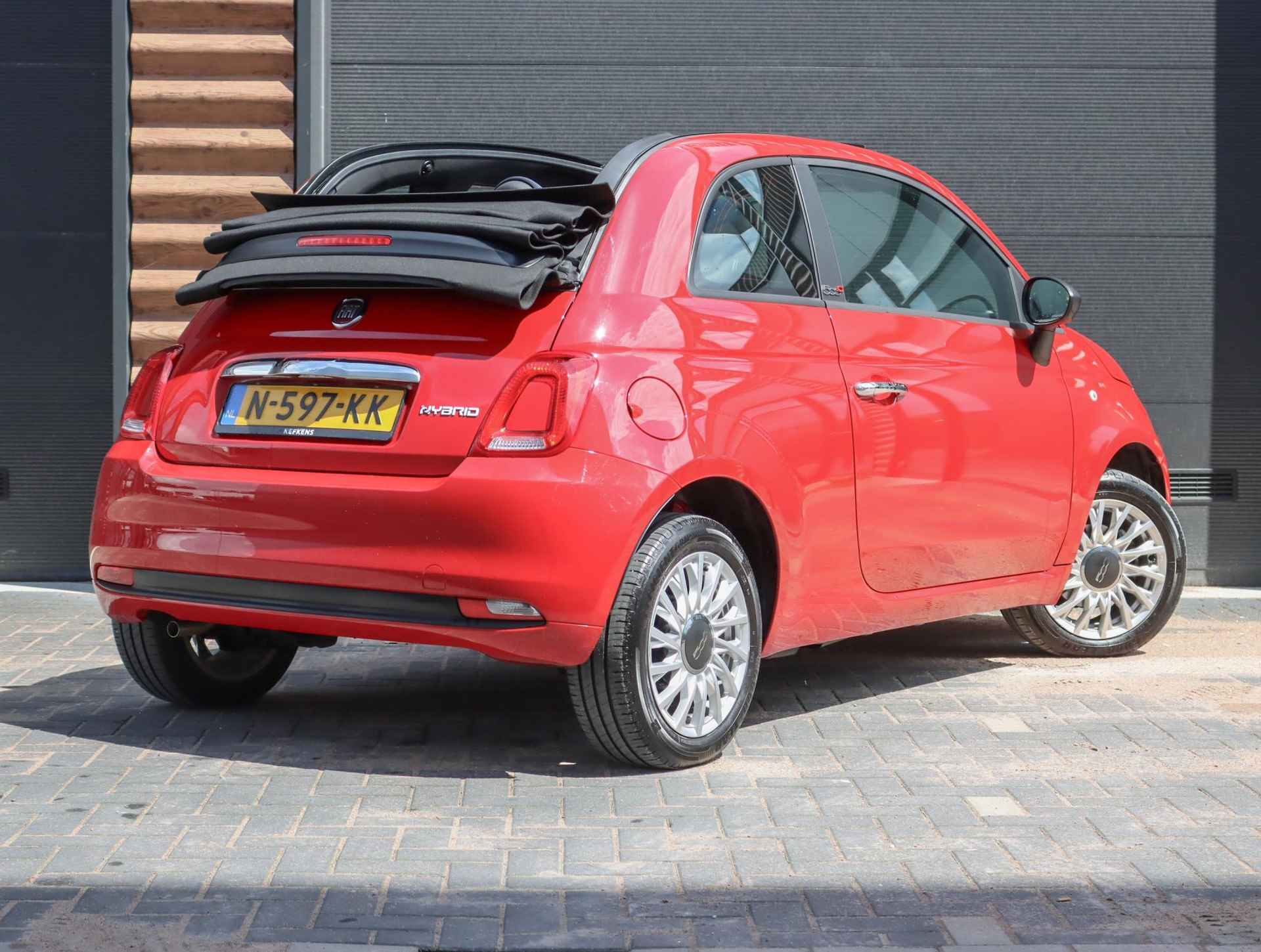 Fiat 500 C 69pk Hybrid Cult (1ste eig./Airco/NAV./AppleCarPlay/LMV/ALLseason/NL auto!/GOED ondh.) - 5/44