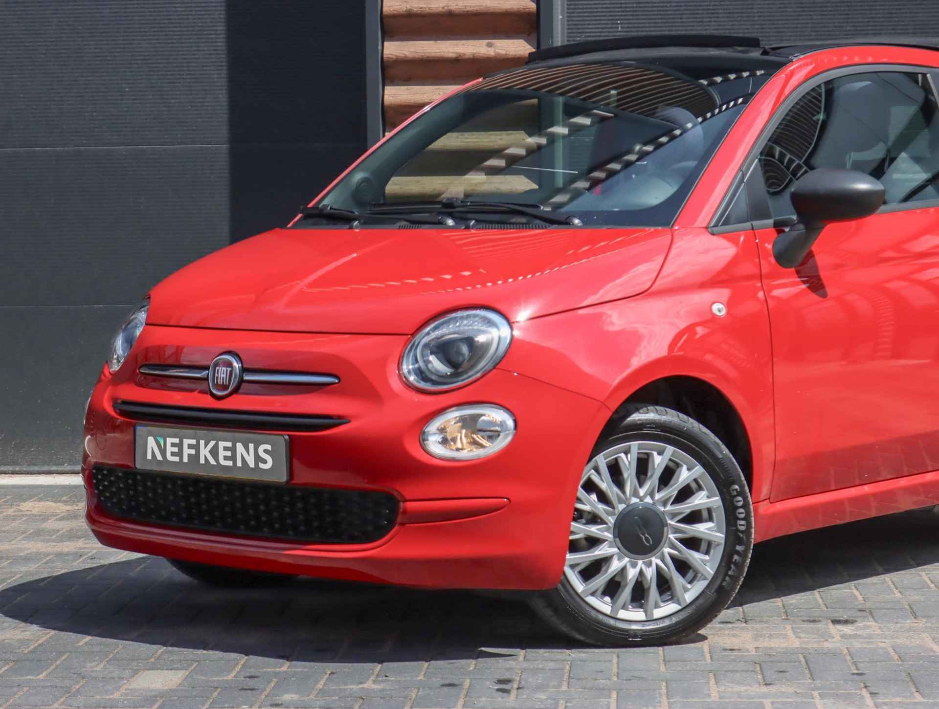 Fiat 500 C 69pk Hybrid Cult (1ste eig./Airco/NAV./AppleCarPlay/LMV/ALLseason/NL auto!/GOED ondh.) - 40/44