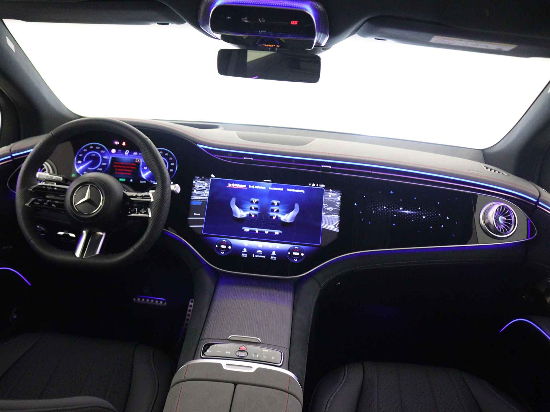 Mercedes-Benz EQS SUV 450 4MATIC AMG Line 7p 108 kWh | Premium Plus pakket | Burmester® 3D-Surround sound system | Trekhaak | USB-pakket plus | Rij-assistentiepakket Plus | ENERGIZING-pakket | Stoelventilatie/-verwarming voorstoelen | - 5/40