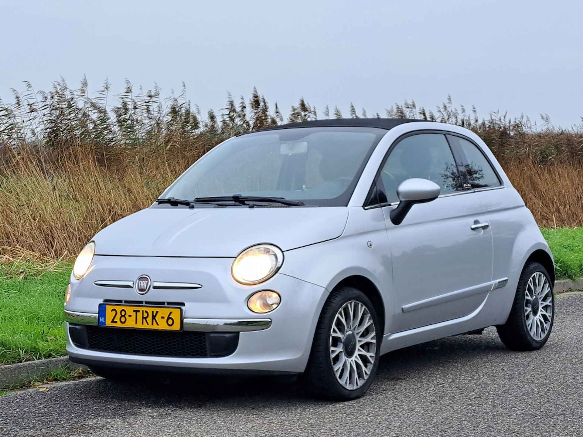 Fiat 500 C 0.9 TwinAir Lounge | CABRIO | AIRCO | LMV | PDC ACHTER - 24/57