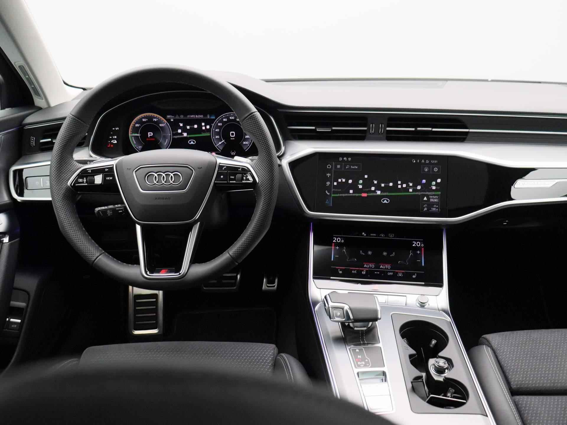 Audi A6 Limousine 55 TFSI e quattro Pro Line S Competition 367 PK | Automaat | S-line exterieur | S-line interieur | Bang & Olufsen | Panoramadak | Navigatie | 360 Camera | Cruise Control |  Stoelverwarming | - 7/51