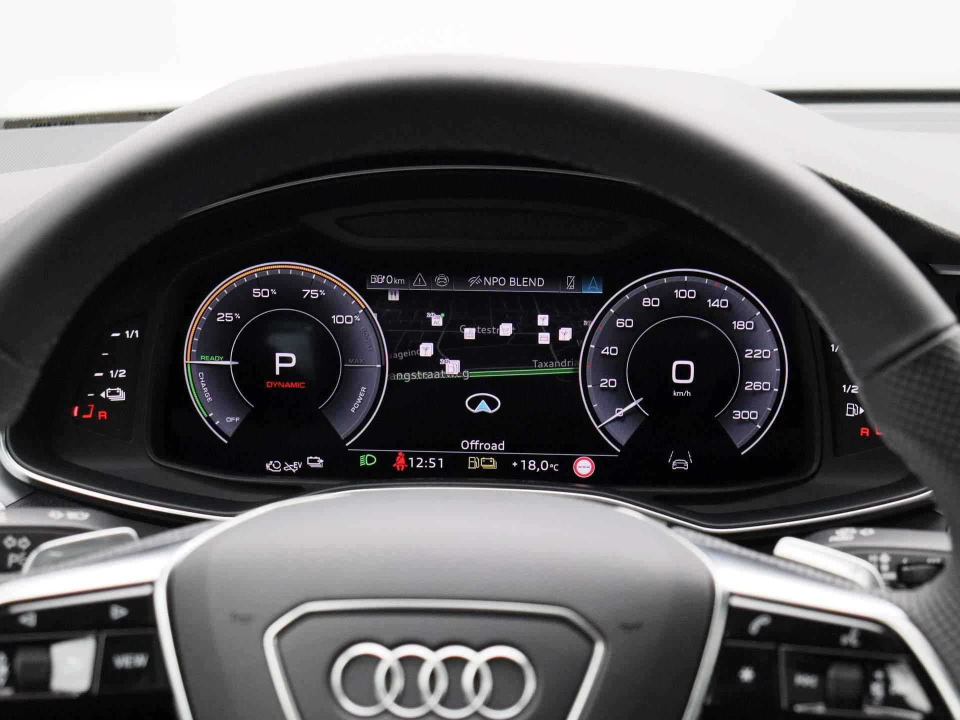 Audi A6 Limousine 55 TFSI e quattro Pro Line S Competition 367 PK | Automaat | S-line exterieur | S-line interieur | Bang & Olufsen | Panoramadak | Navigatie | 360 Camera | Cruise Control |  Stoelverwarming | - 8/51
