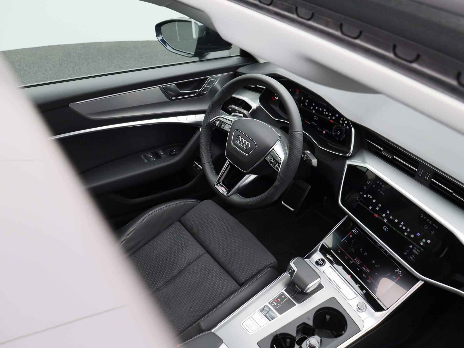 Audi A6 Limousine 55 TFSI e quattro Pro Line S Competition 367 PK | Automaat | S-line exterieur | S-line interieur | Bang & Olufsen | Panoramadak | Navigatie | 360 Camera | Cruise Control |  Stoelverwarming | - 46/51