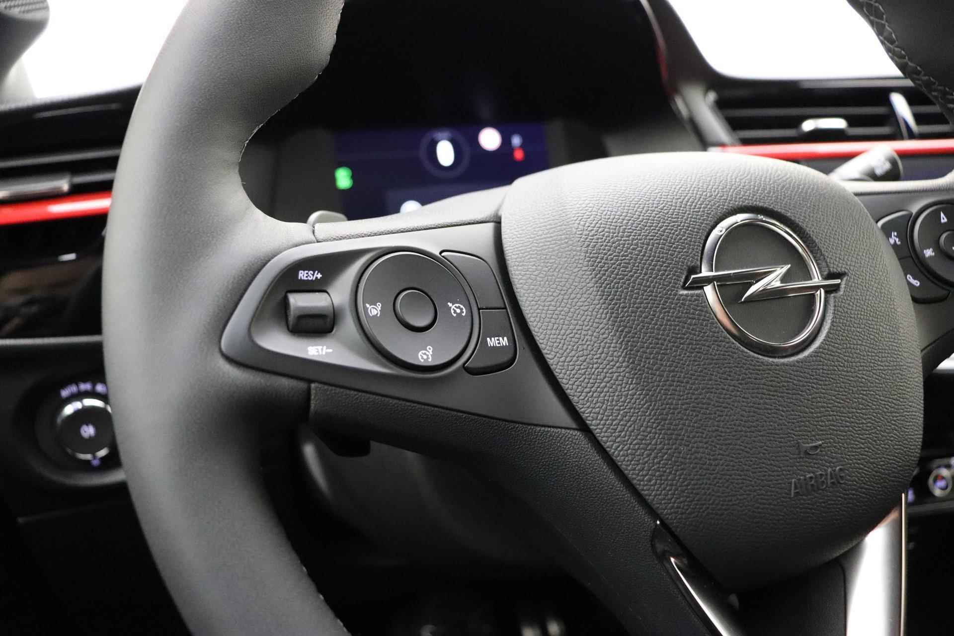 Opel Corsa 1.2 GS Line 130 PK Automaat | Navigatie | Climate control | Camera | Lichtmetalen velgen black | Zwart dak | Dodehoekassistent - 28/38
