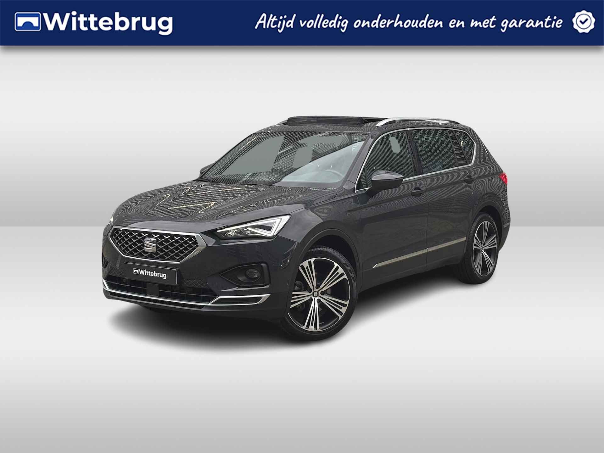 SEAT Tarraco 1.5 TSI 150pk Xcellence 7p. / 7 Persoons / Panoramadak / Digitale Cockpit / LED / Achteruitrijcamera / 20" LMV ** - 1/27