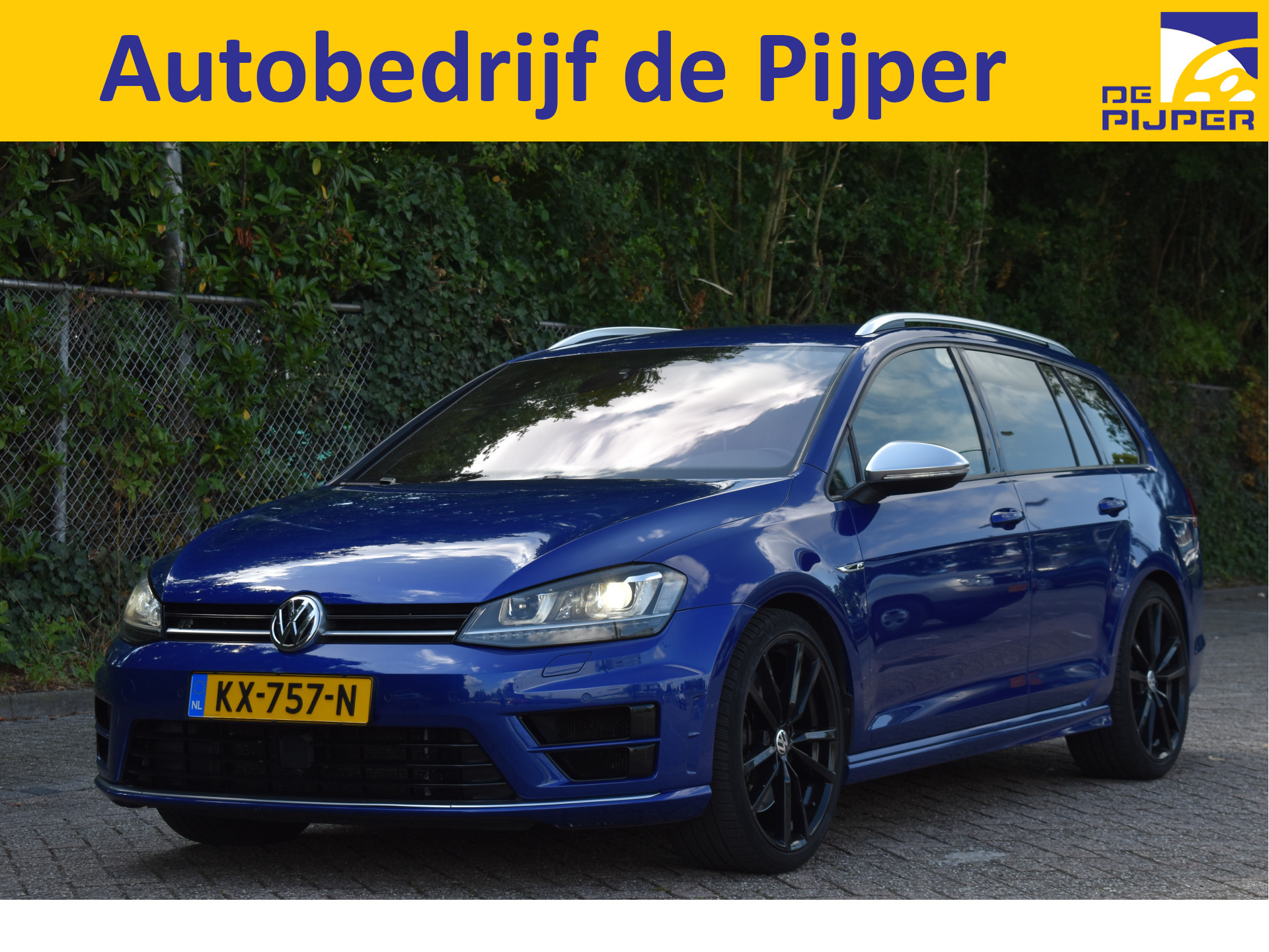 Volkswagen GOLF Variant 2.0 TSI R 4Motion 301 PK | NL-Auto | Carplay | Camera | Keyless | Leder | DAB | Afn.haak | Xenon